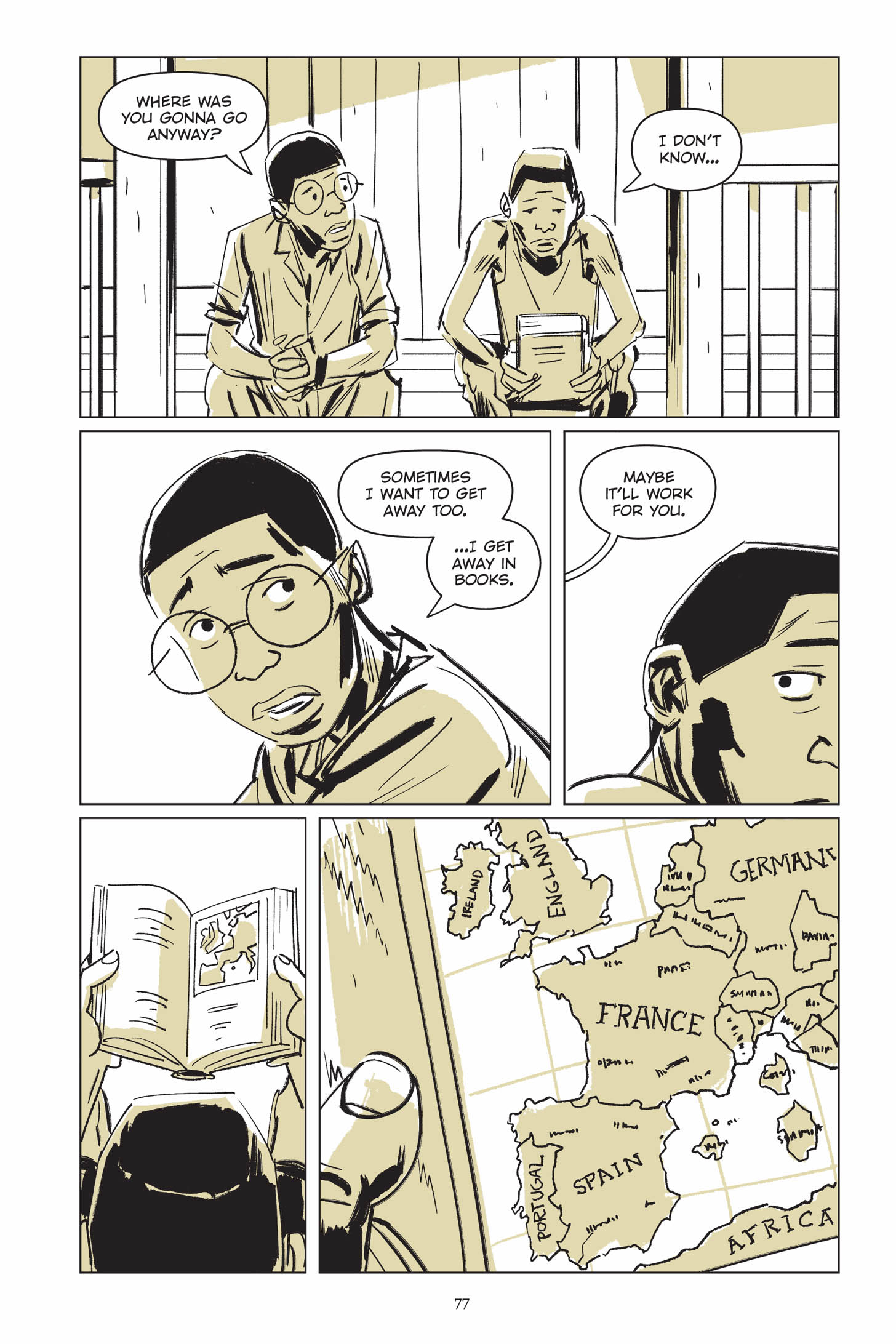 Read online Now Let Me Fly: A Portrait of Eugene Bullard comic -  Issue # TPB (Part 1) - 83