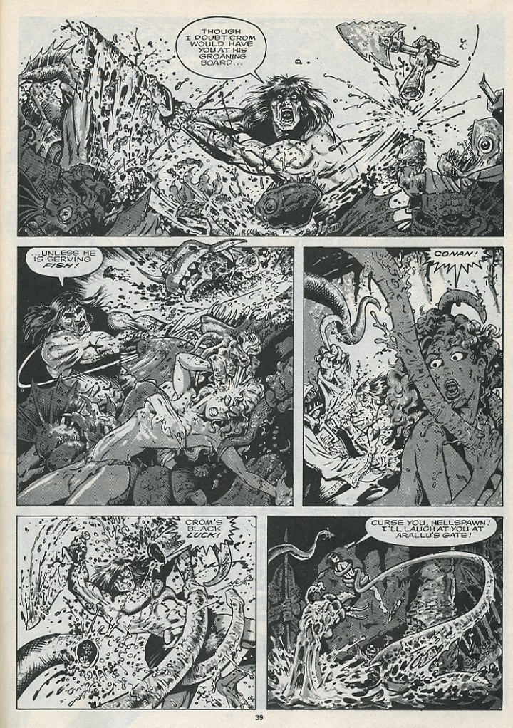 Read online The Savage Sword Of Conan comic -  Issue #176 - 41