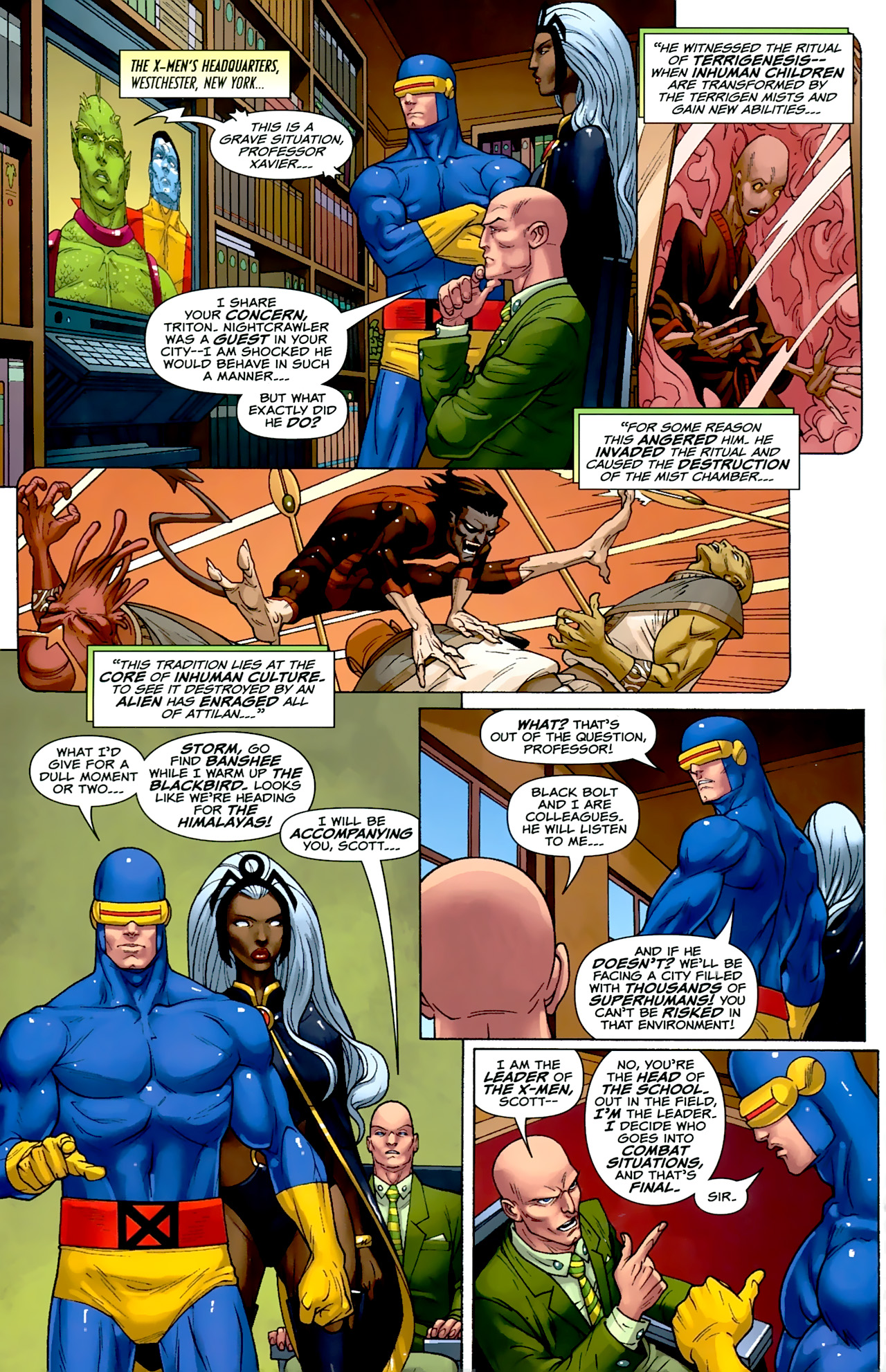 Read online Uncanny X-Men: First Class comic -  Issue #2 - 6
