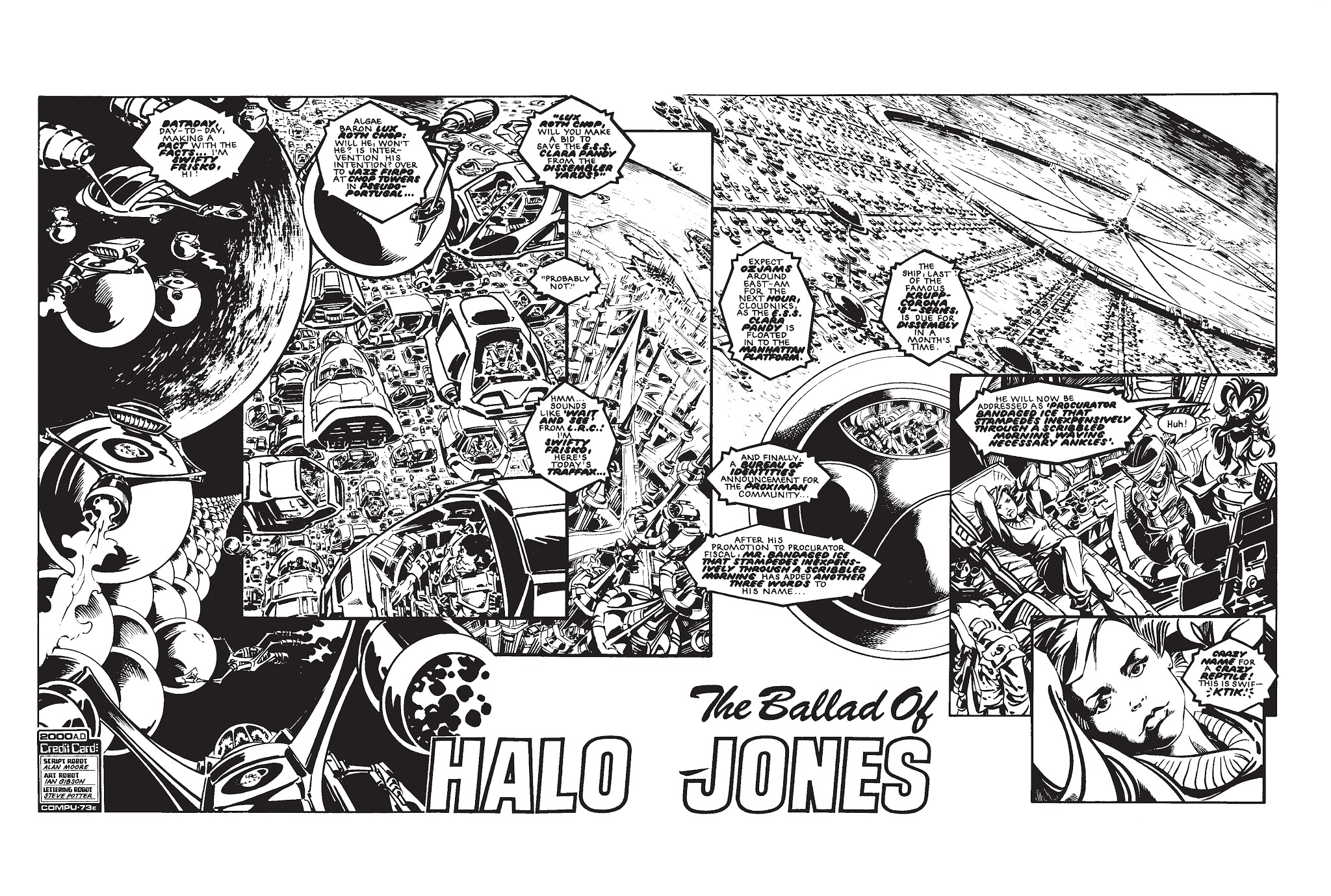 Read online The Ballad of Halo Jones comic -  Issue # TPB - 6