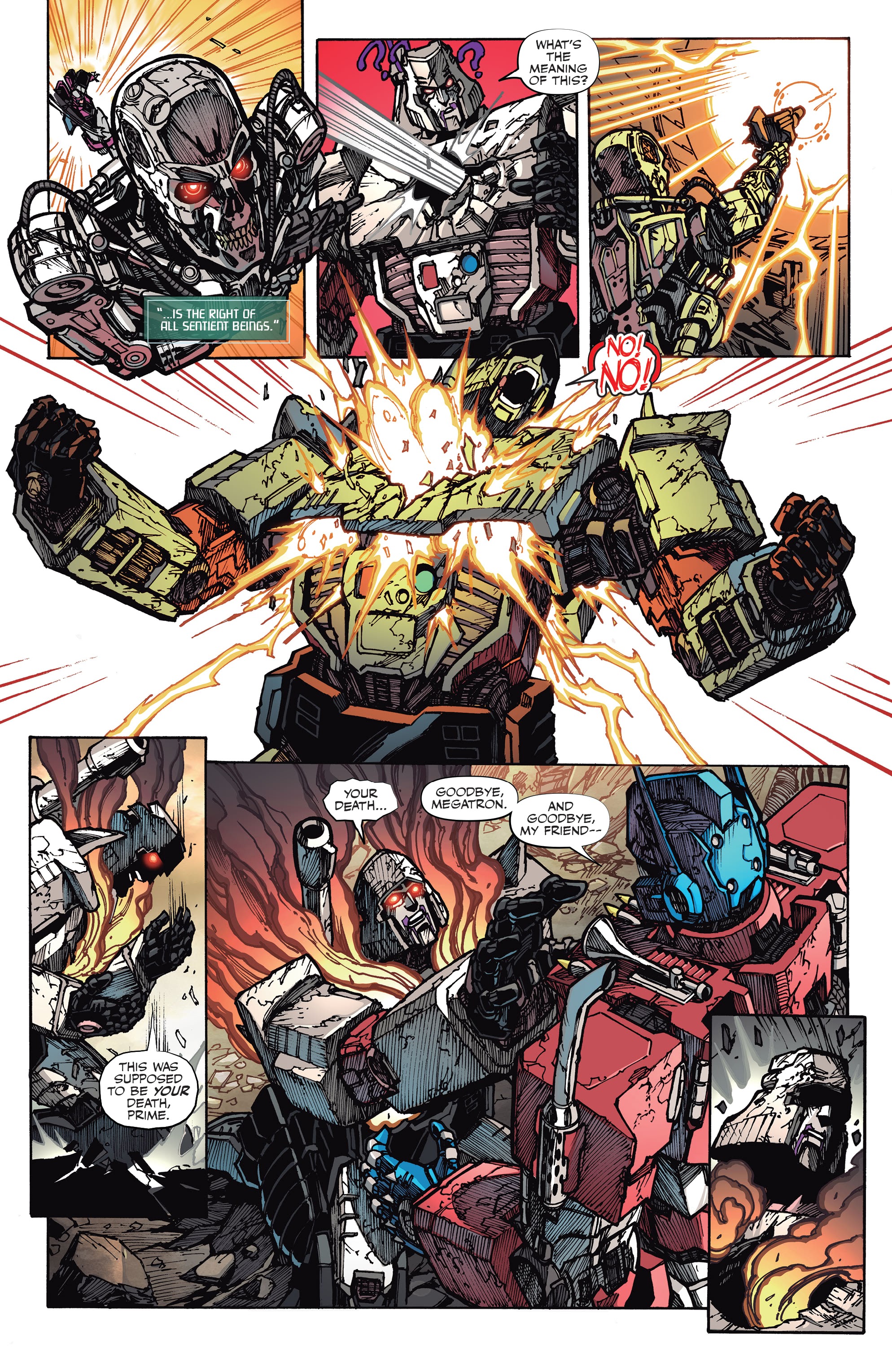 Read online Transformers vs. the Terminator comic -  Issue #4 - 16