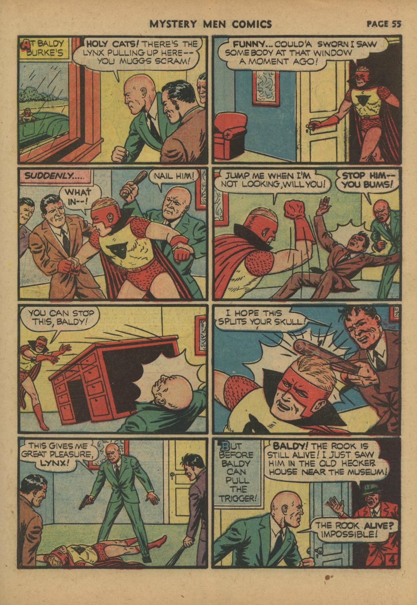 Read online Mystery Men Comics comic -  Issue #19 - 57