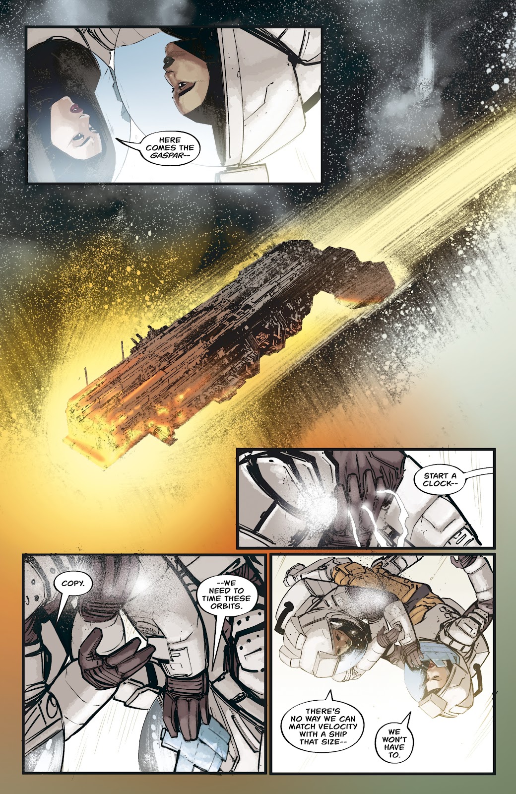 Read online Aliens: Resistance comic -  Issue #3 - 4