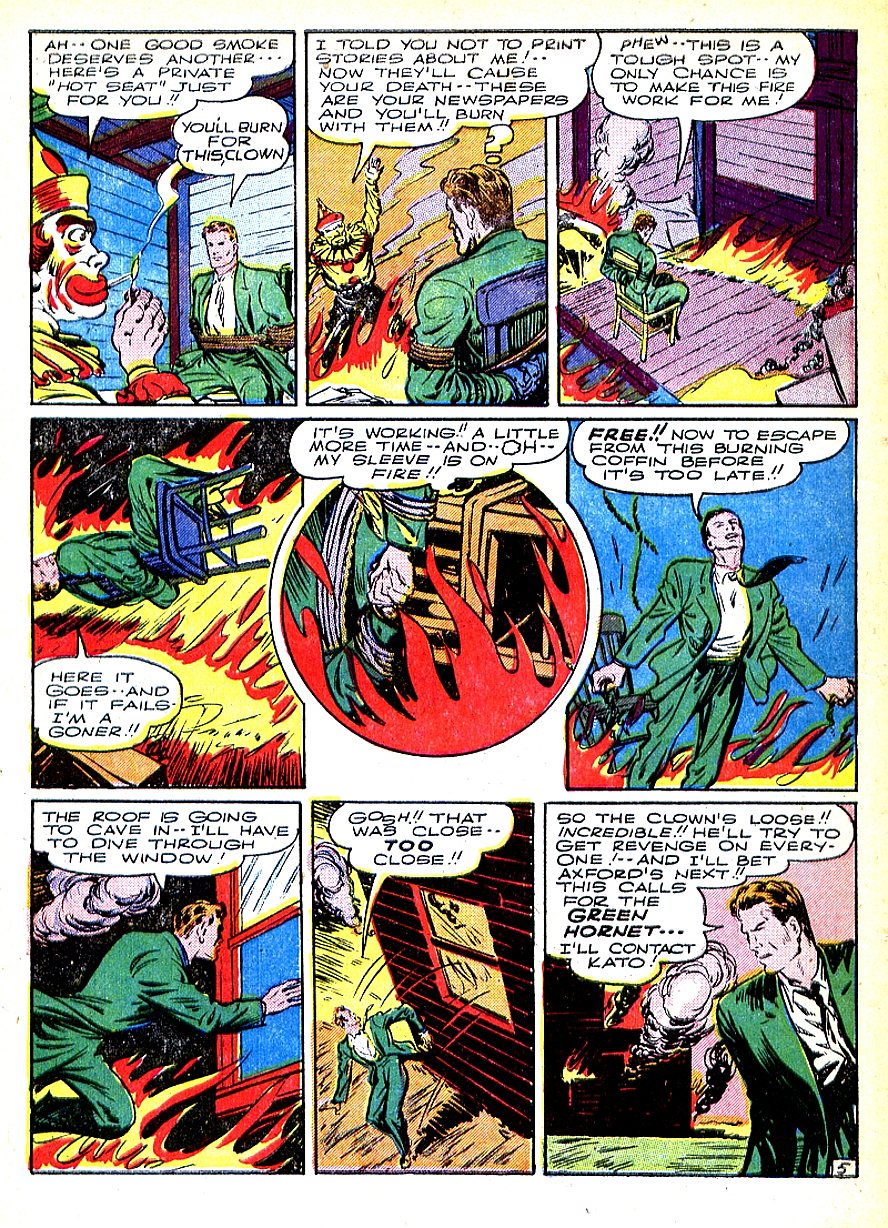 Read online Green Hornet Comics comic -  Issue #7 - 8