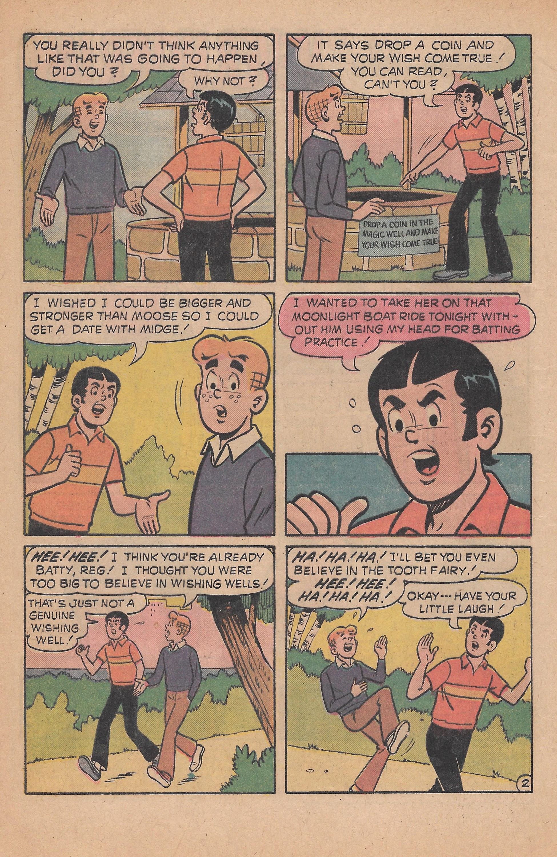 Read online Reggie and Me (1966) comic -  Issue #82 - 4