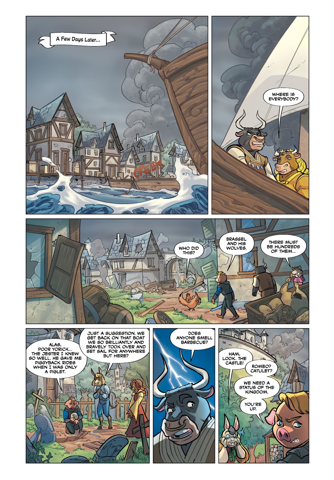 Ham-let: A Shakespearean Mash-up issue Full - Page 46
