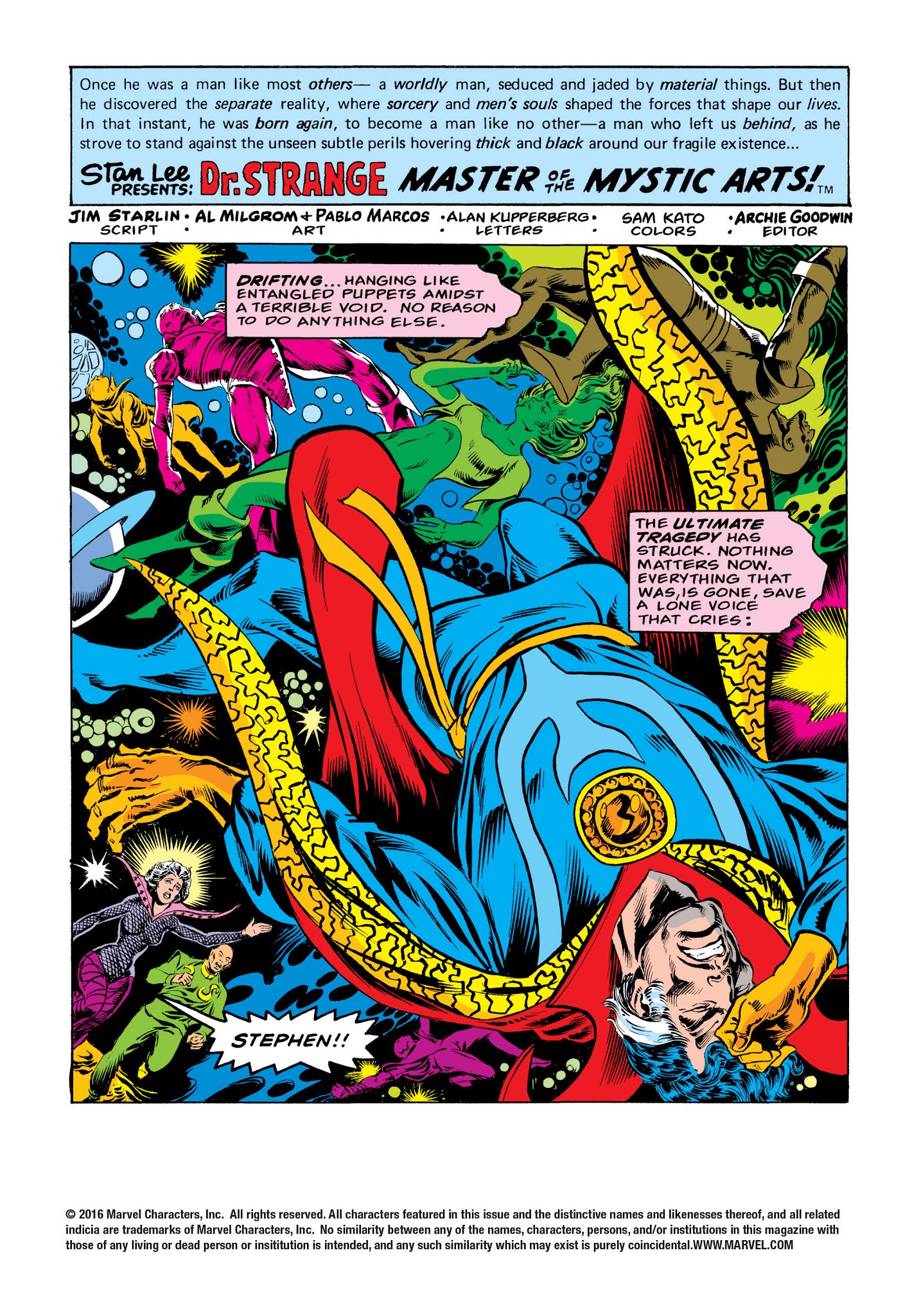 Read online Marvel Masterworks: Doctor Strange comic -  Issue # TPB 7 (Part 1) - 44