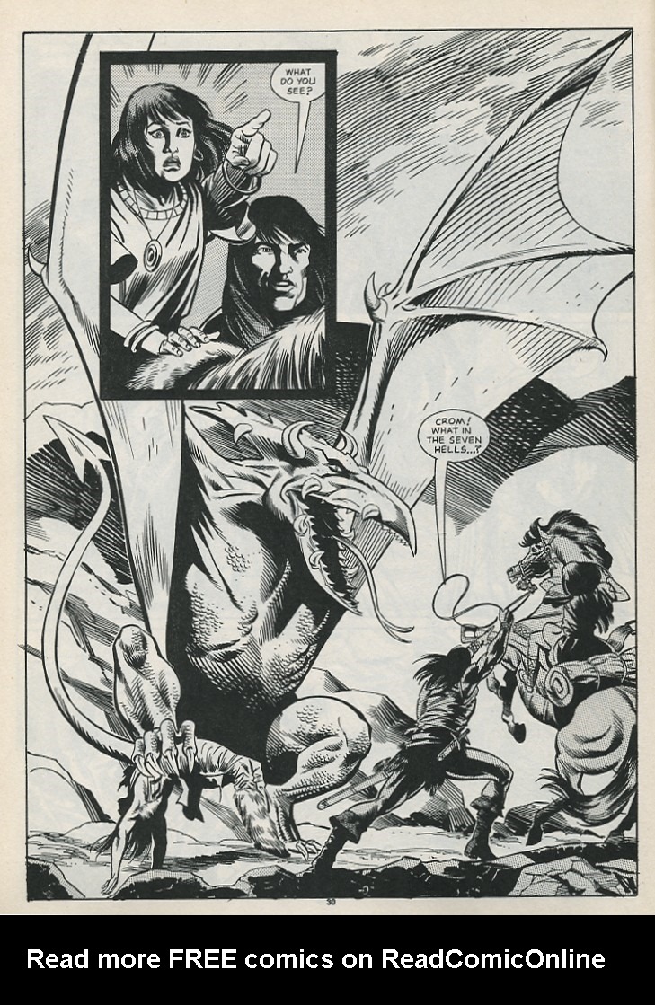 Read online The Savage Sword Of Conan comic -  Issue #188 - 32