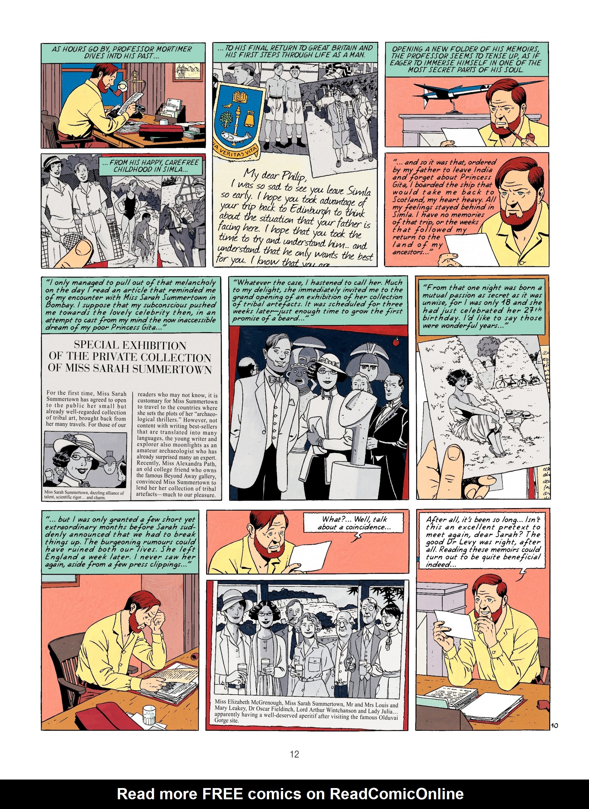 Read online Blake & Mortimer comic -  Issue #11 - 12