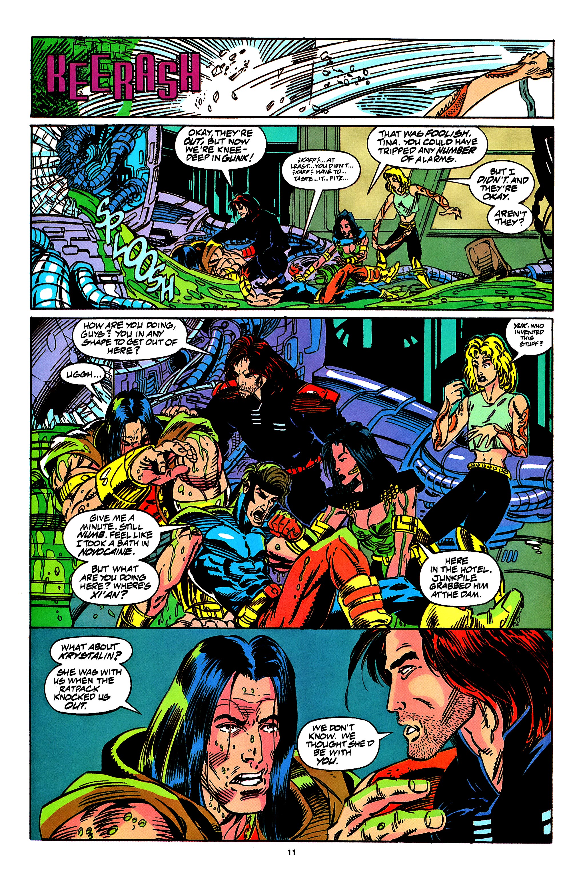 Read online X-Men 2099 comic -  Issue #3 - 12