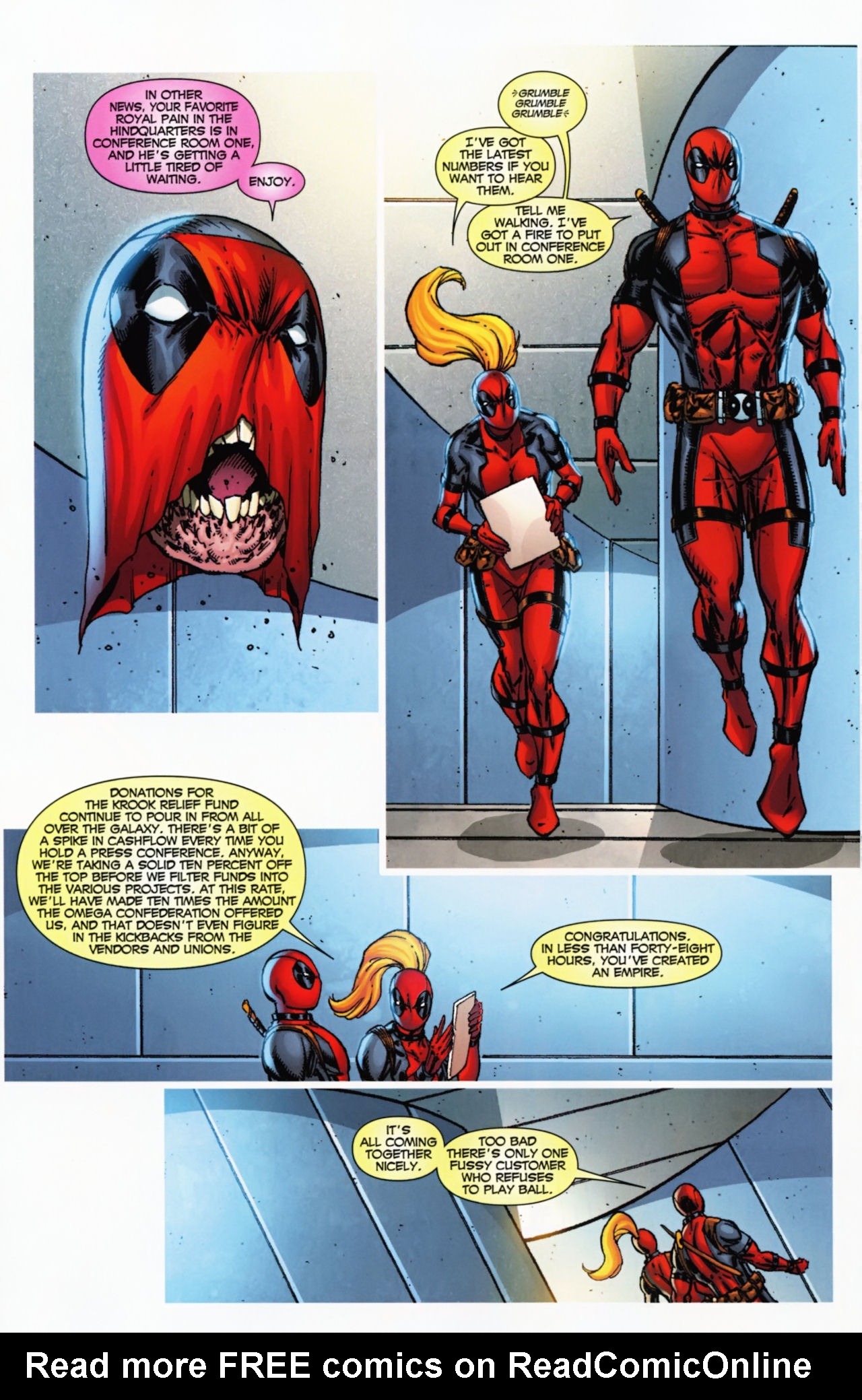 Read online Deadpool Corps (2010) comic -  Issue #8 - 15