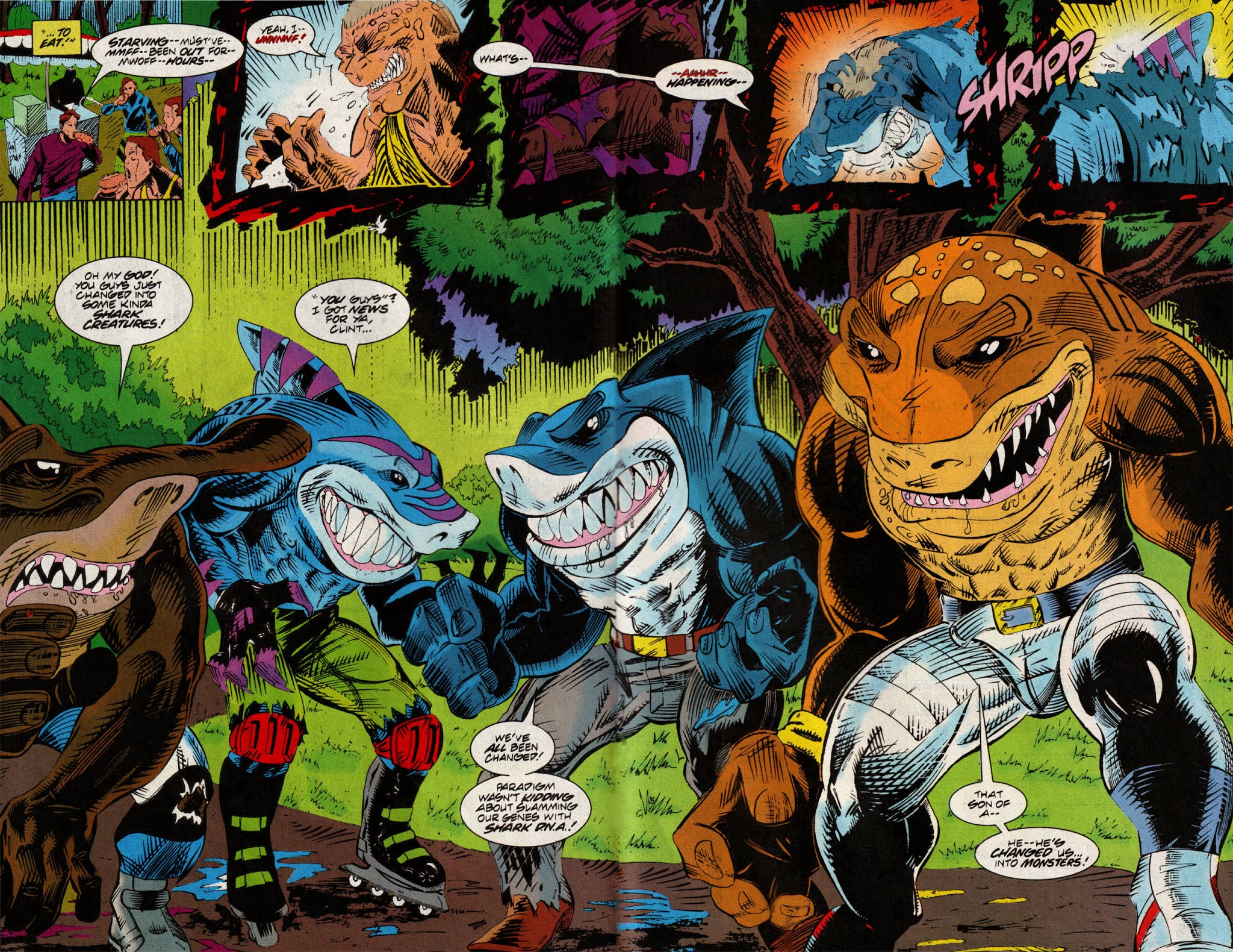 Read online Street Sharks comic -  Issue #1 - 17
