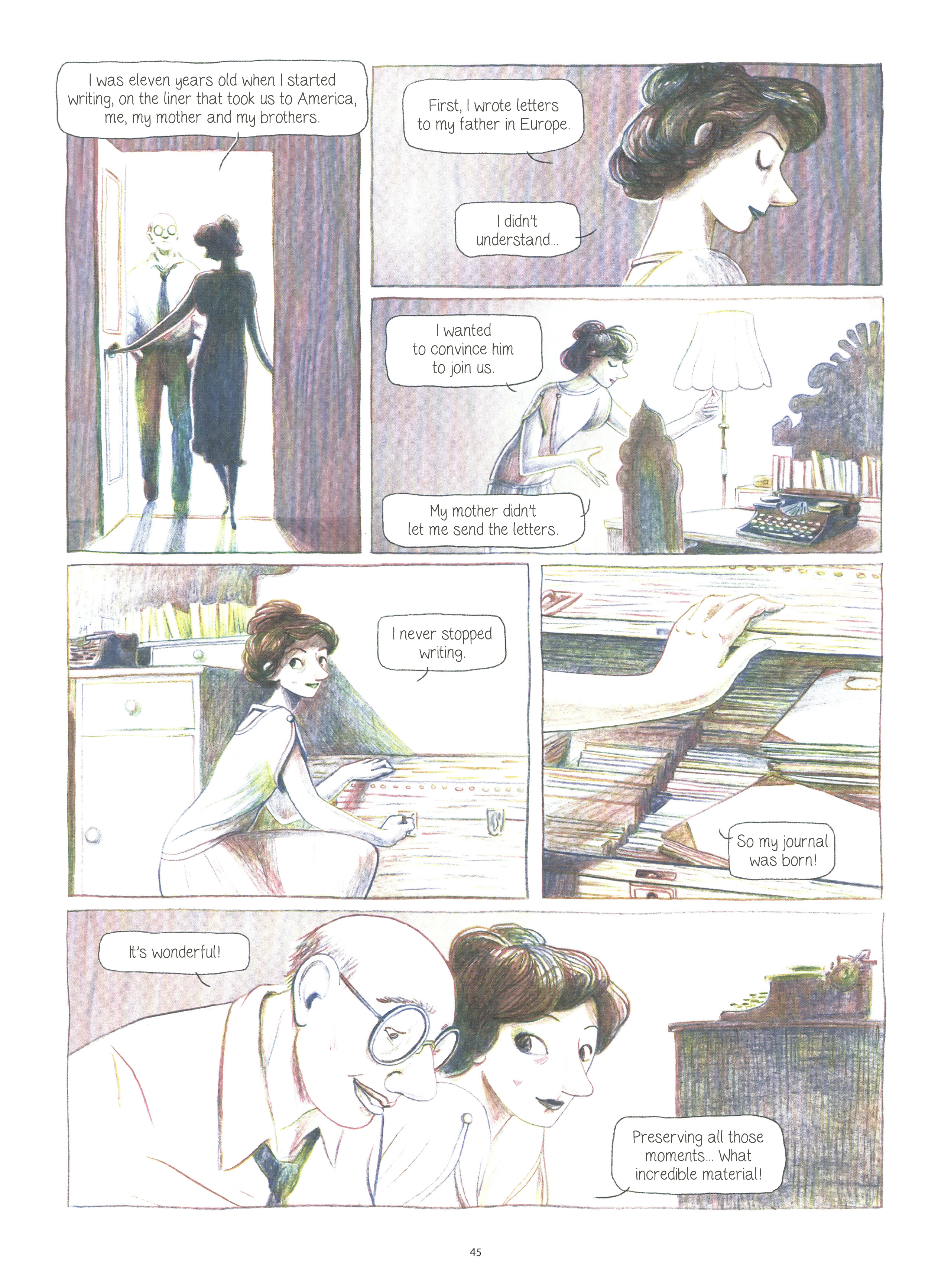 Read online Anais Nin: On the Sea of Lies comic -  Issue # TPB (Part 1) - 44