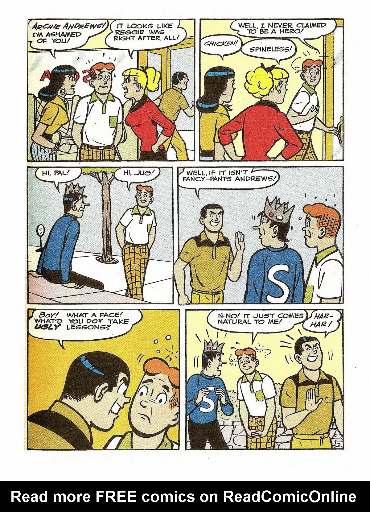 Read online Jughead's Double Digest Magazine comic -  Issue #68 - 135