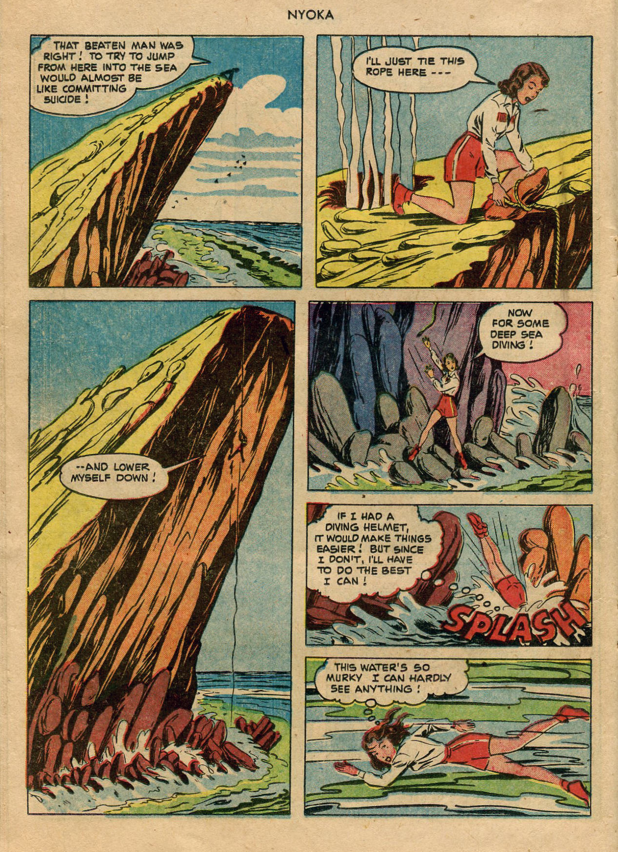 Read online Nyoka the Jungle Girl (1945) comic -  Issue #63 - 18
