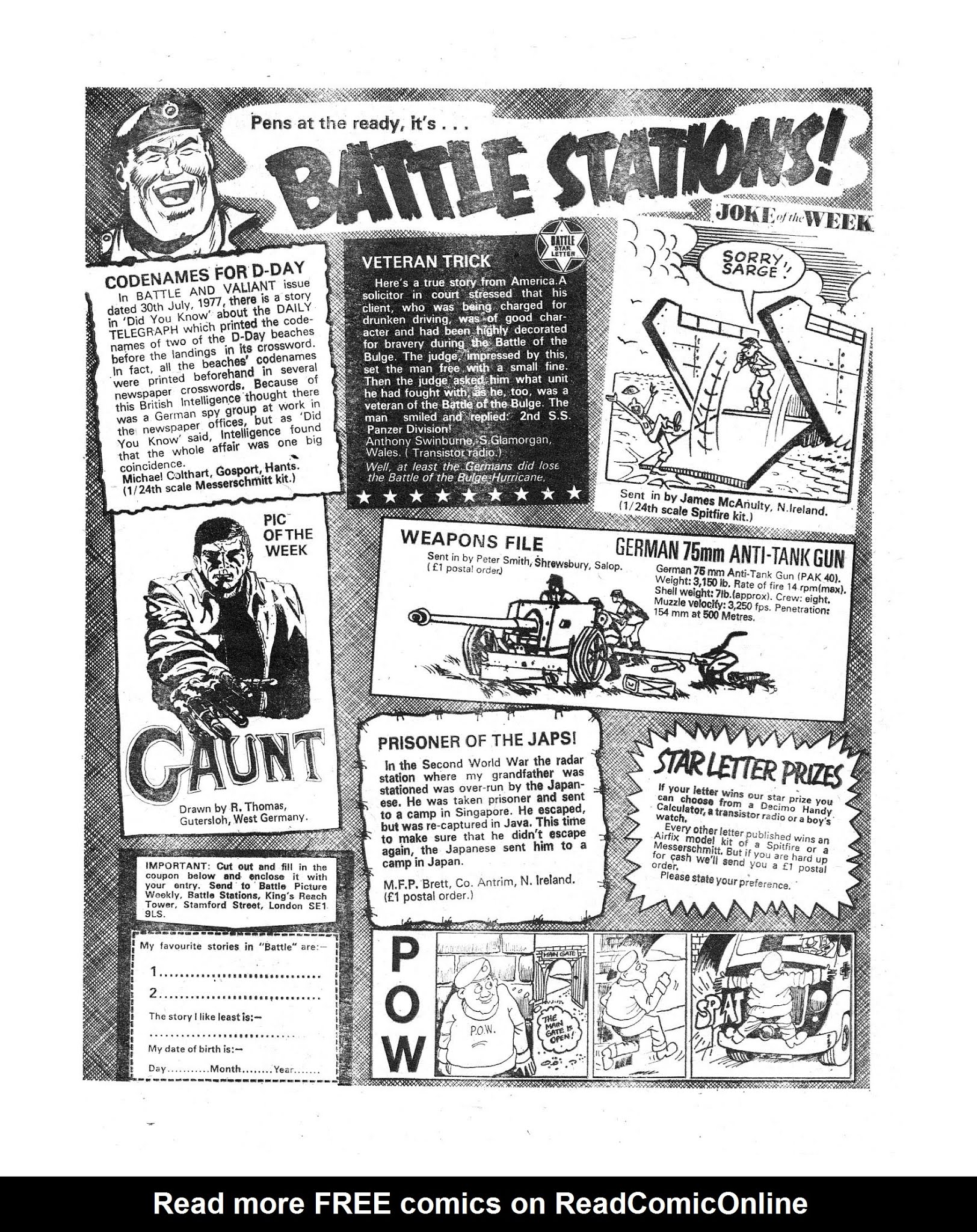 Read online Battle Picture Weekly comic -  Issue #136 - 14