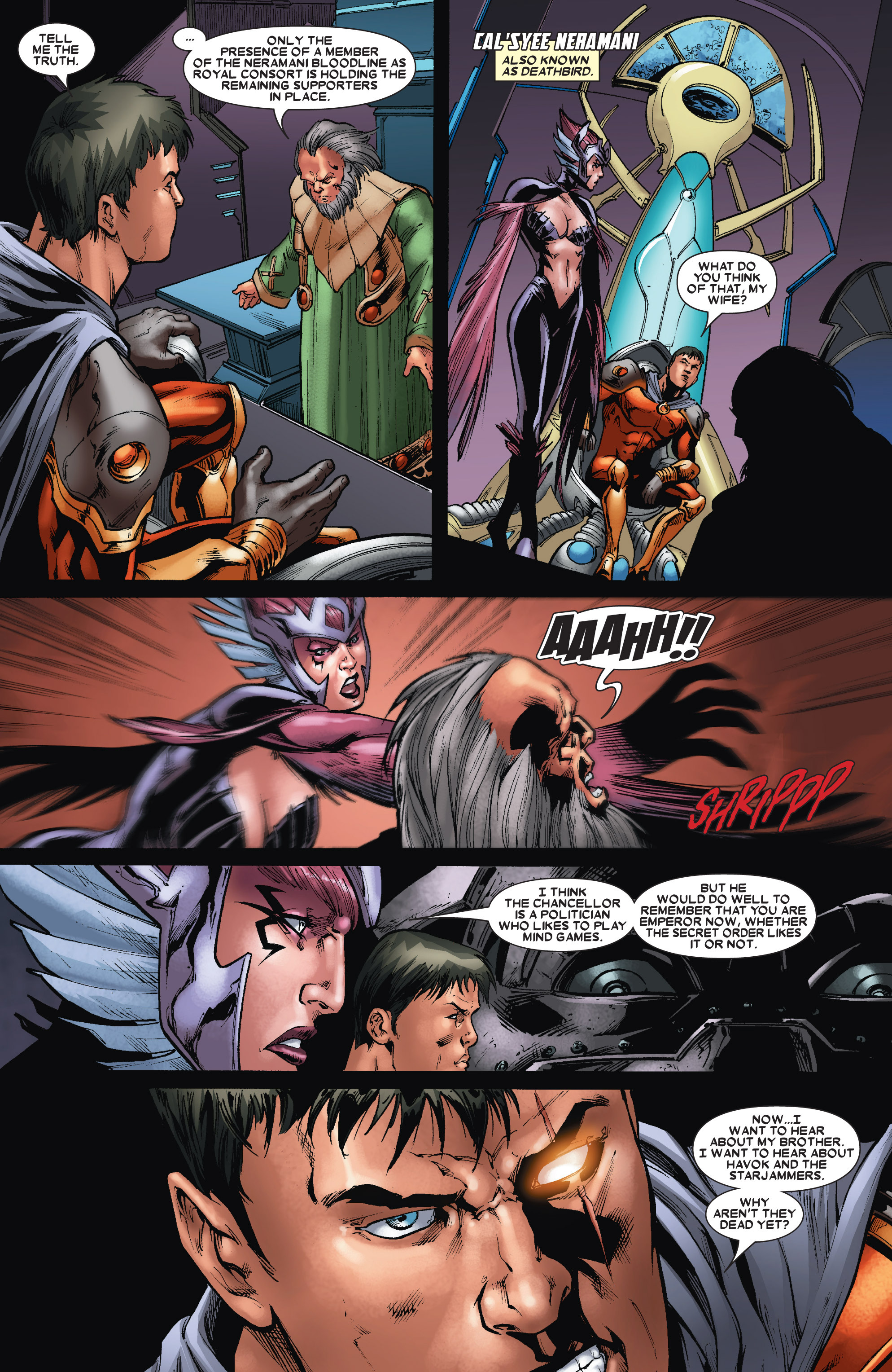 Read online X-Men: Emperor Vulcan comic -  Issue #1 - 10