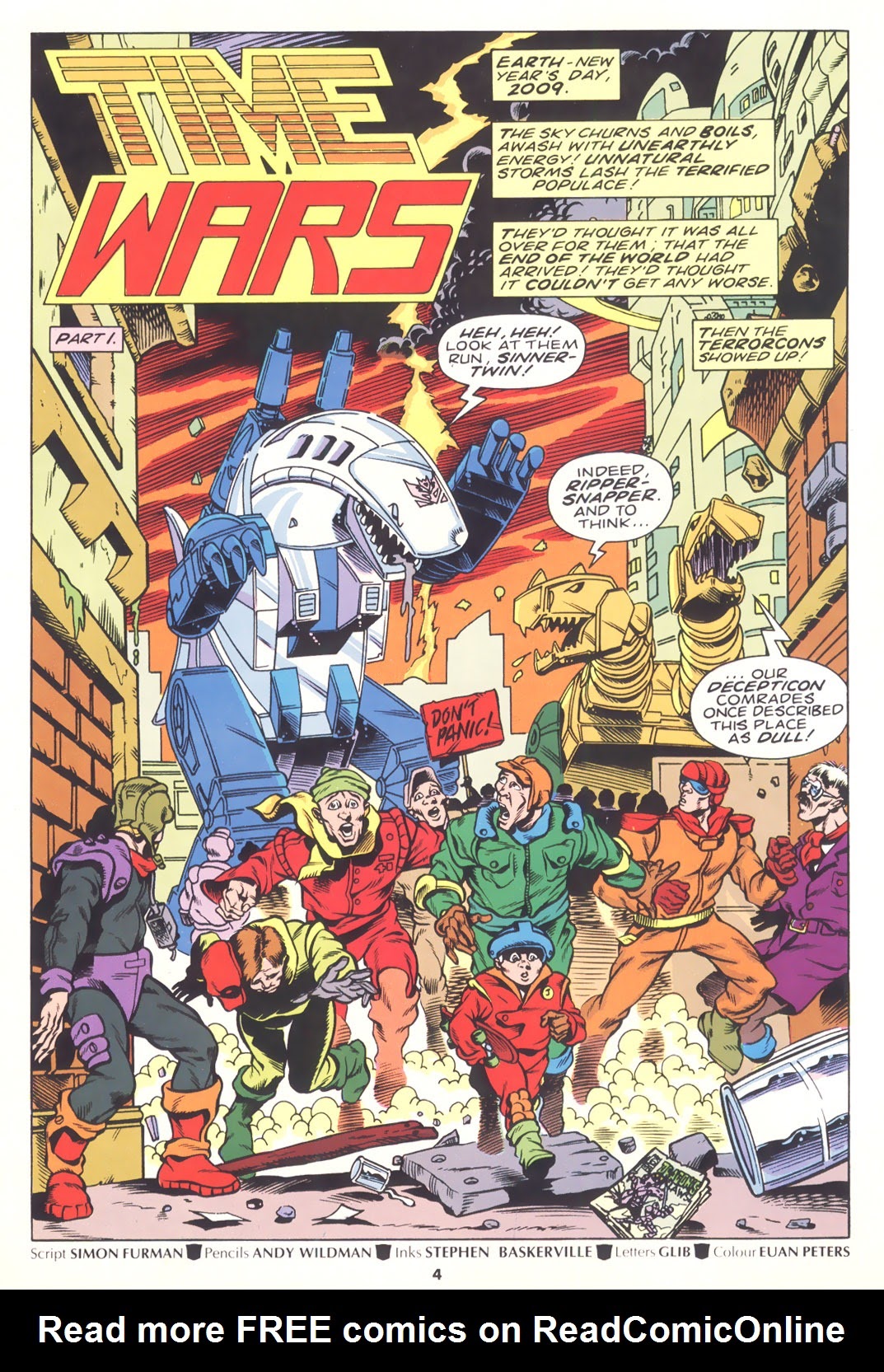 Read online The Transformers (UK) comic -  Issue #199 - 4