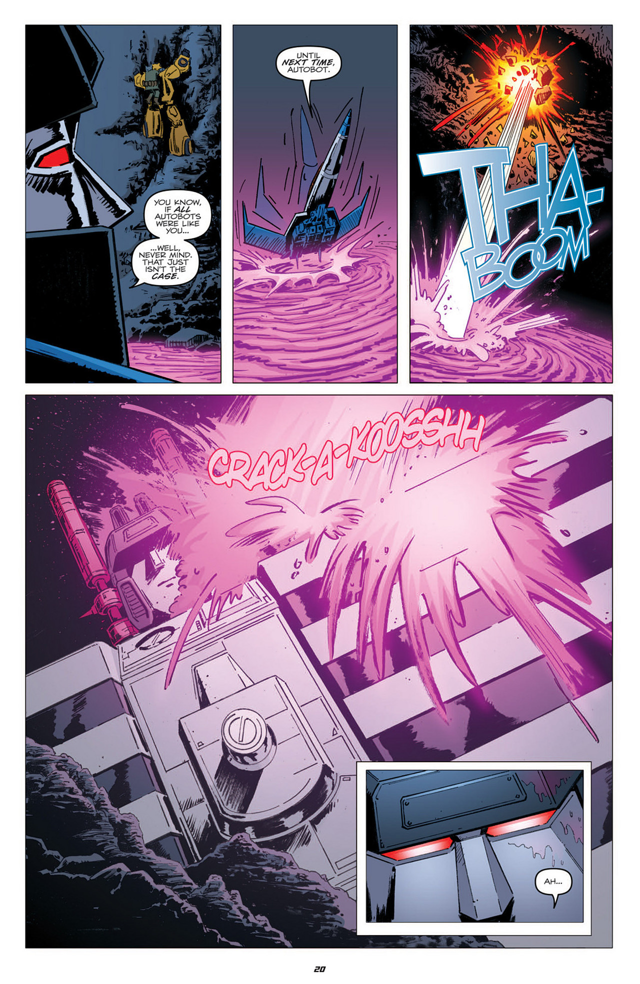 Read online The Transformers Spotlight: Thundercracker comic -  Issue # Full - 23