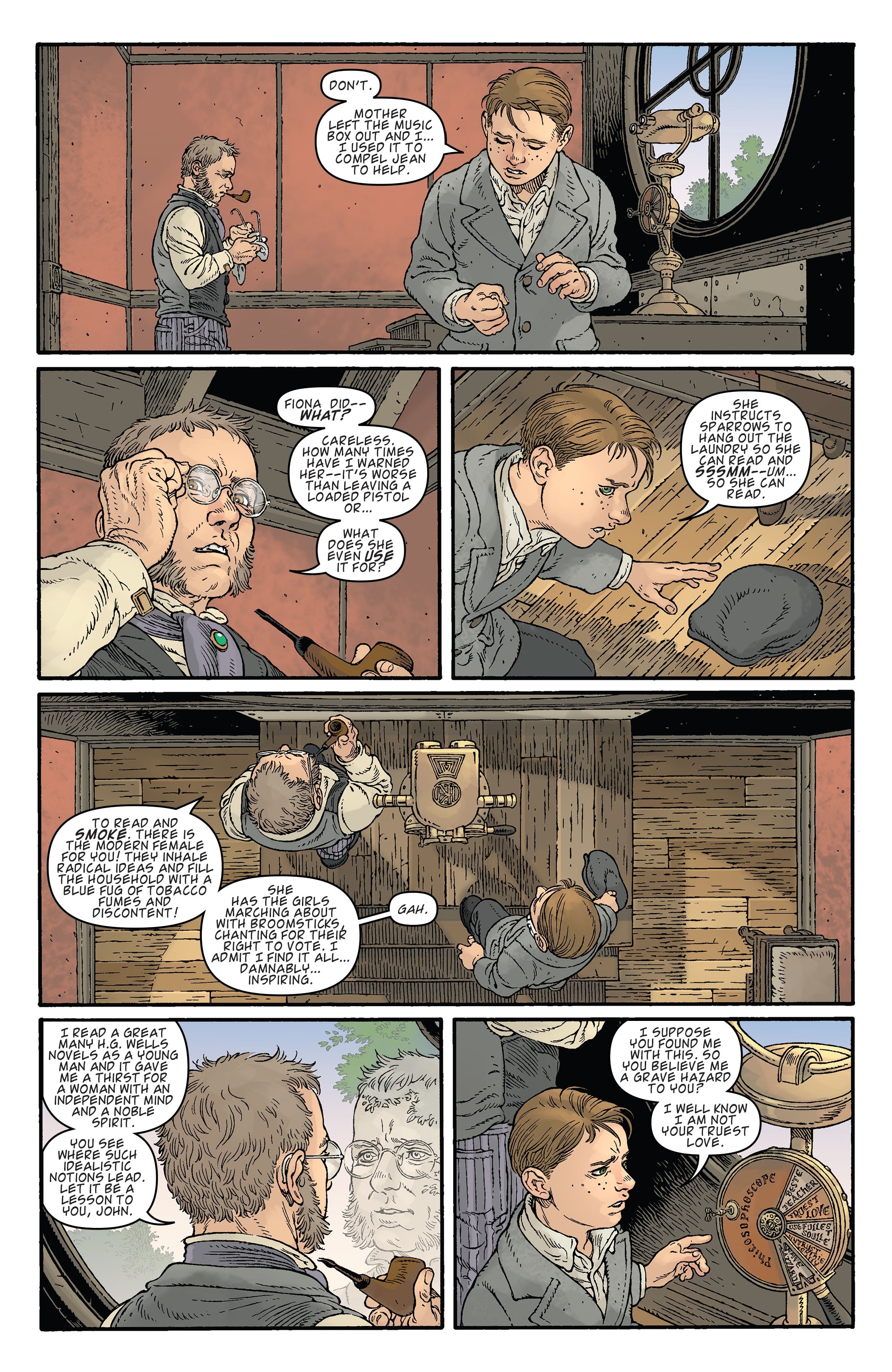 Read online Locke & Key: ...In Pale Battalions Go… comic -  Issue #1 - 8