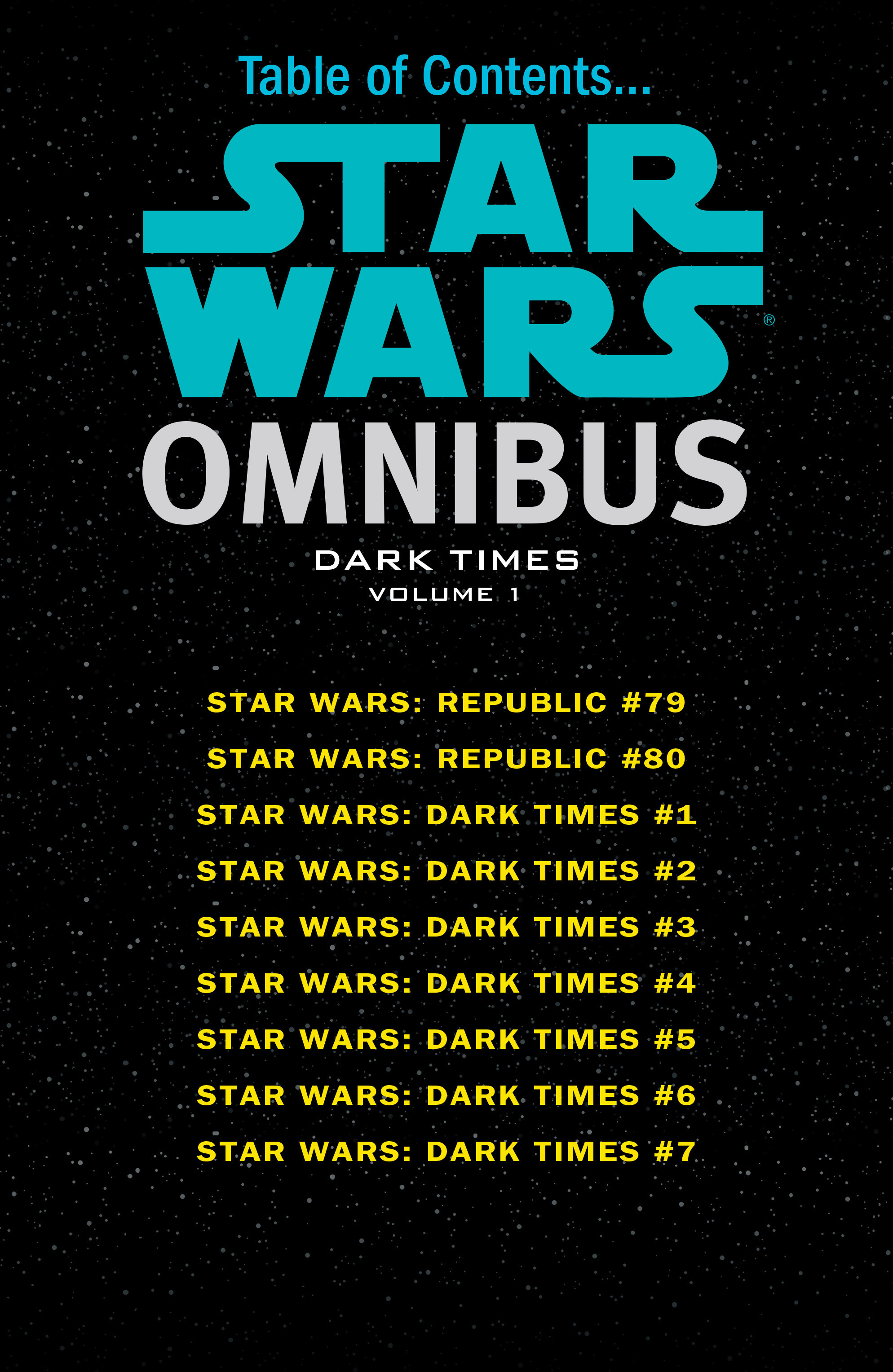 Read online Star Wars Omnibus: Dark Times comic -  Issue # TPB 1 (Part 1) - 3