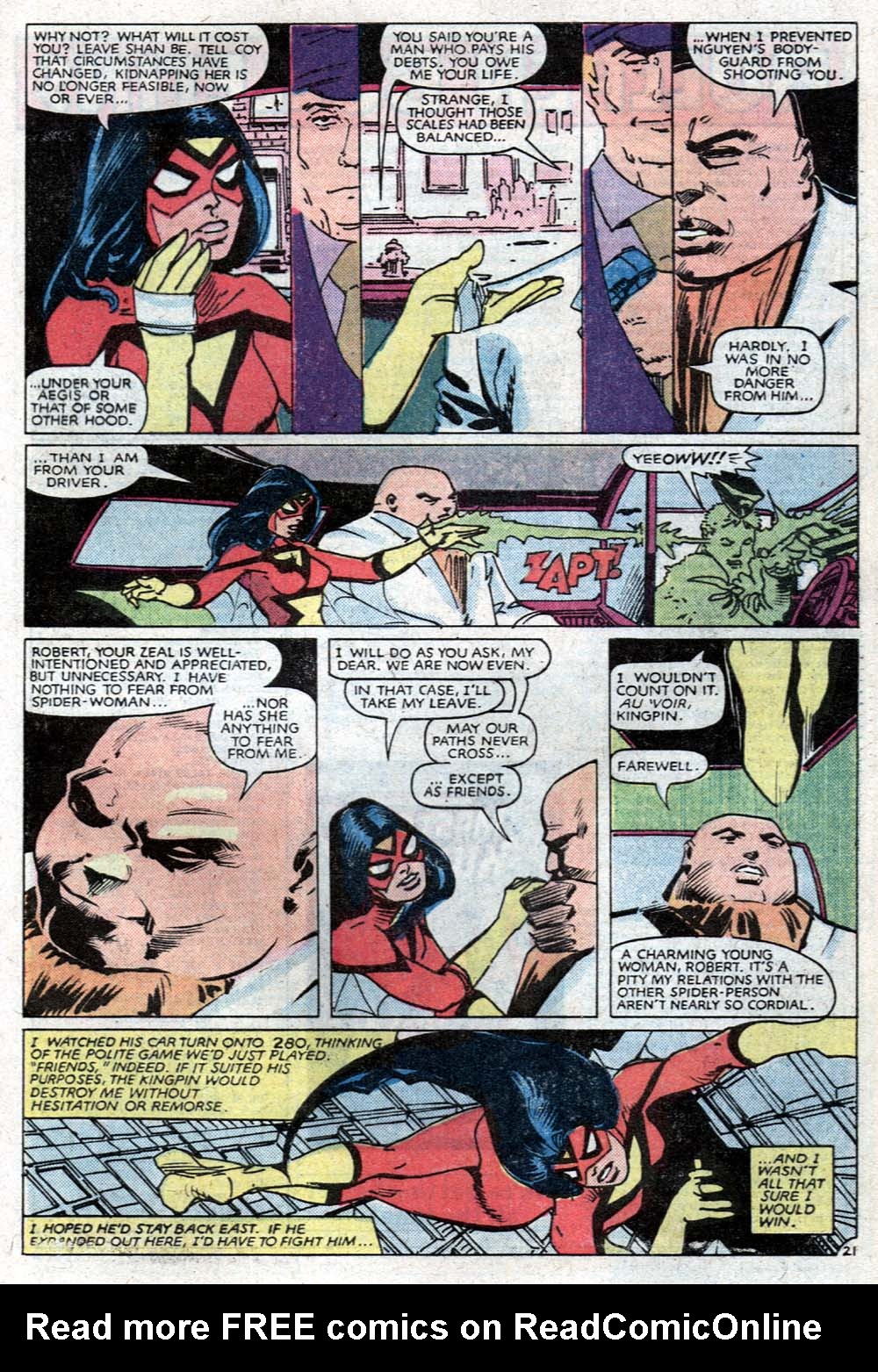 Read online Spider-Woman (1978) comic -  Issue #46 - 22