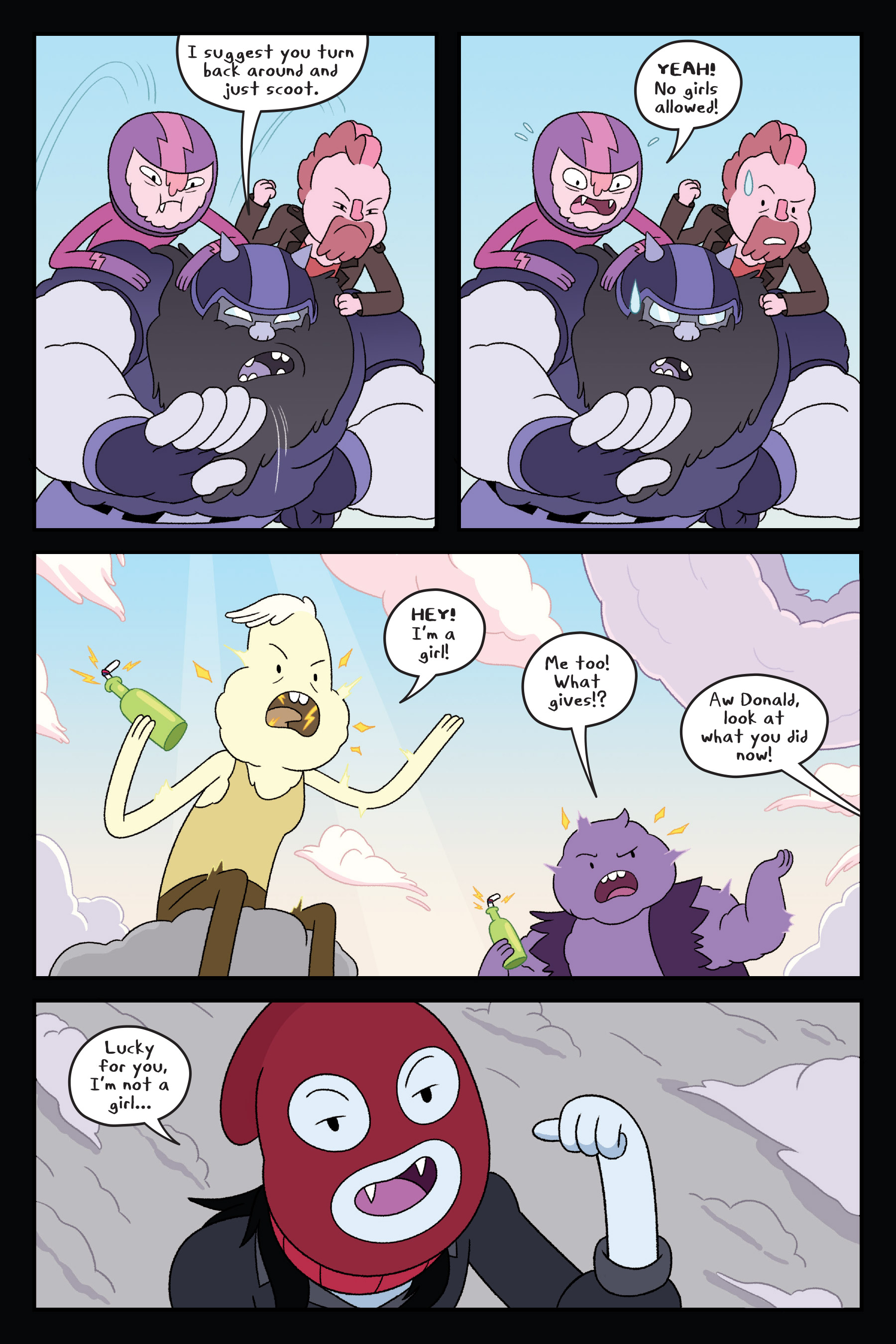 Read online Adventure Time: Thunder Road comic -  Issue # TPB - 48