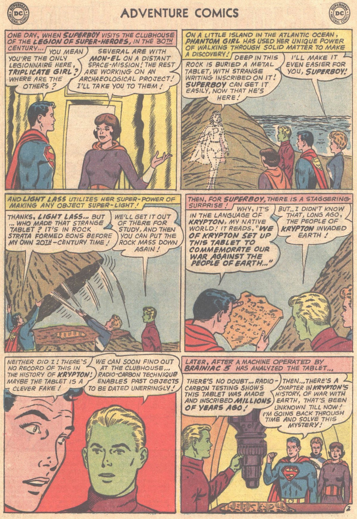 Read online Adventure Comics (1938) comic -  Issue #333 - 3
