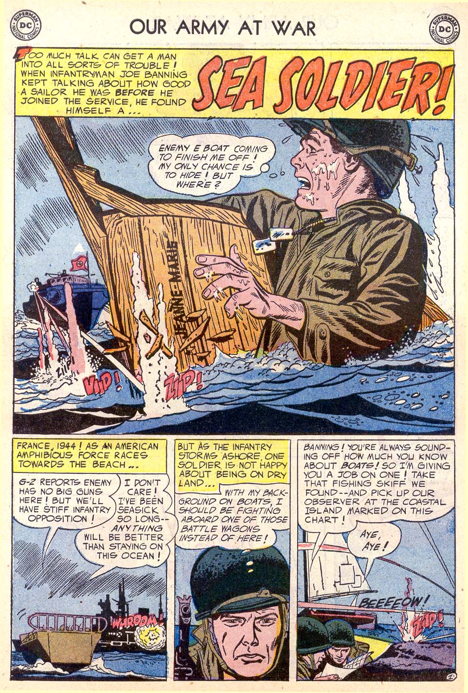 Read online Our Army at War (1952) comic -  Issue #32 - 27