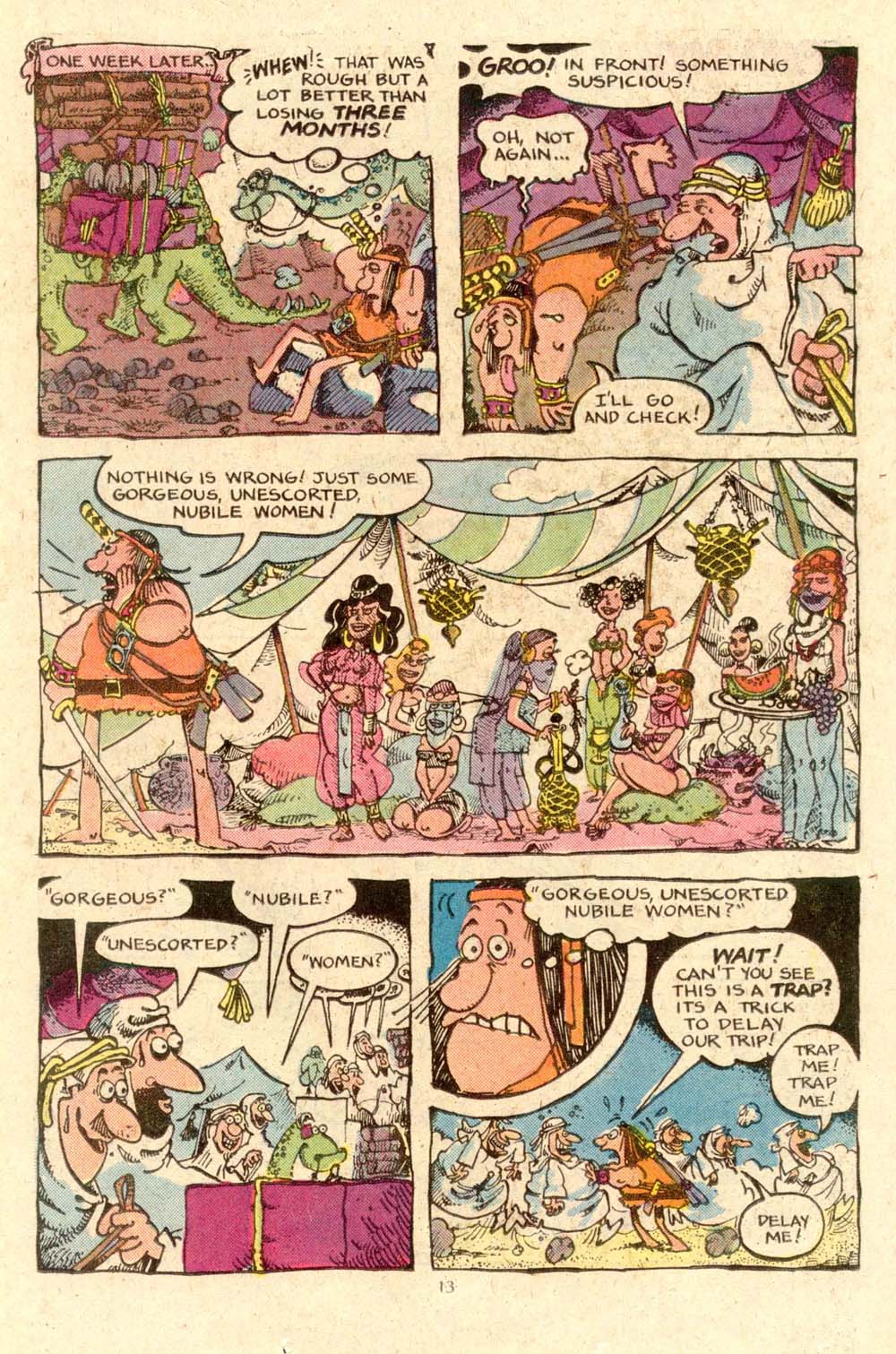 Read online Groo the Wanderer comic -  Issue #3 - 14