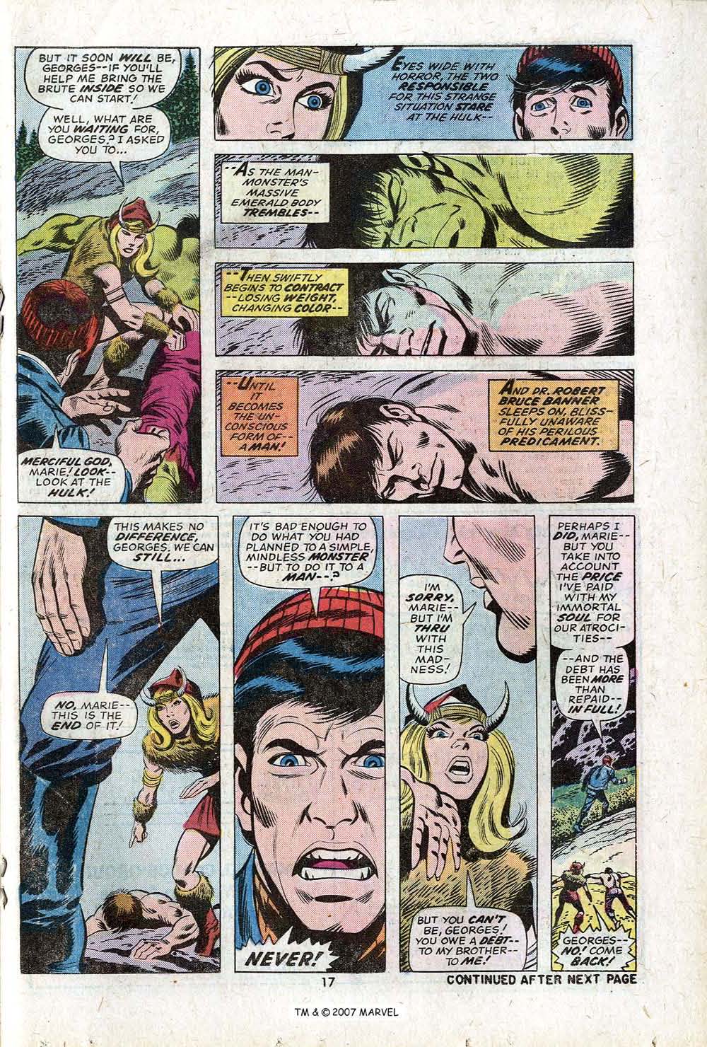 Read online The Incredible Hulk (1968) comic -  Issue #181 - 19