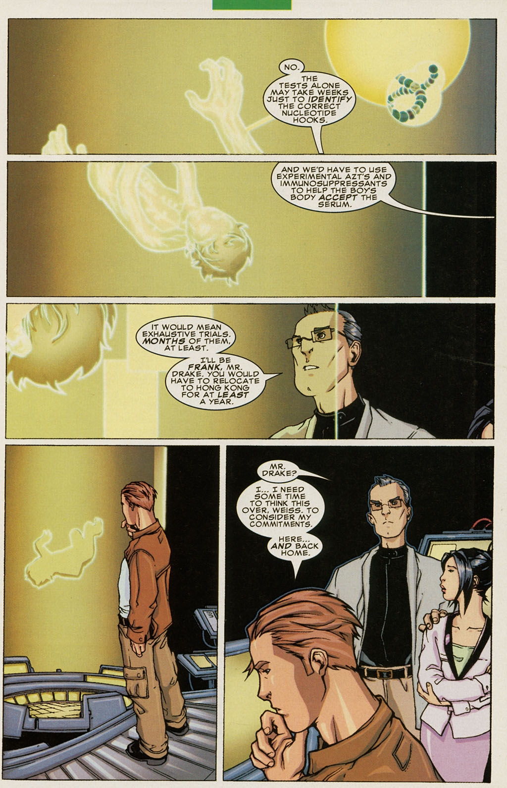 Read online Iceman (2001) comic -  Issue #1 - 14