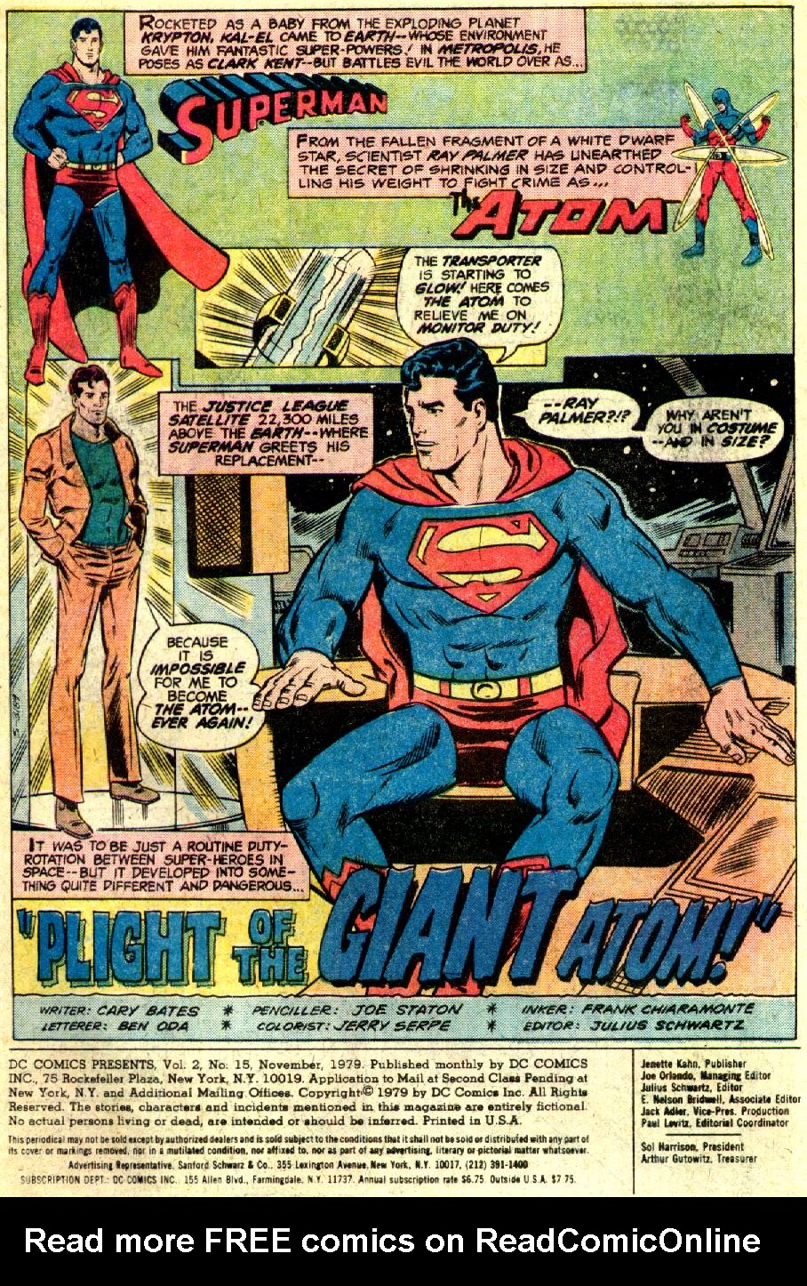 Read online DC Comics Presents comic -  Issue #15 - 2