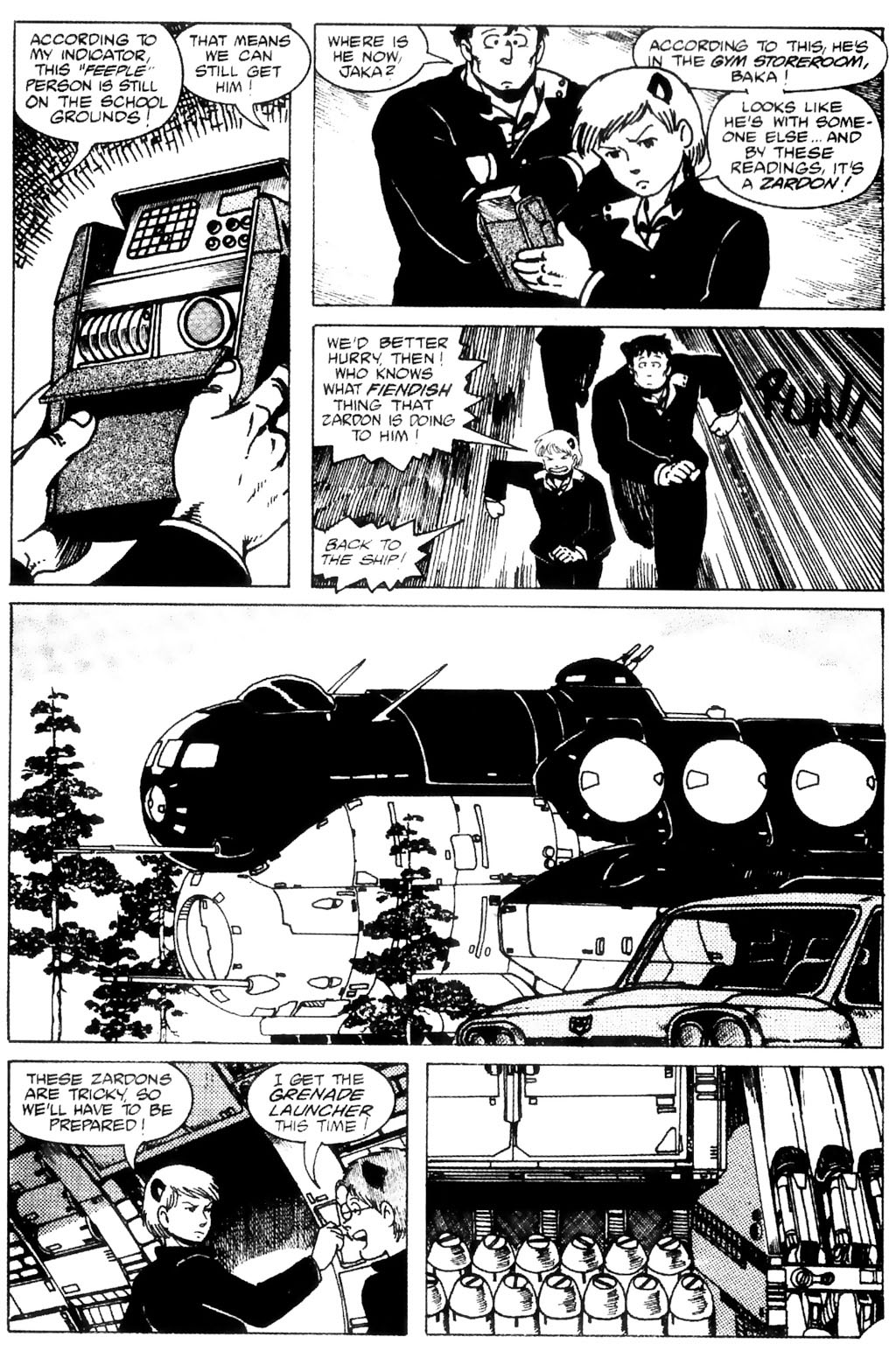Read online Ninja High School (1986) comic -  Issue #9 - 8