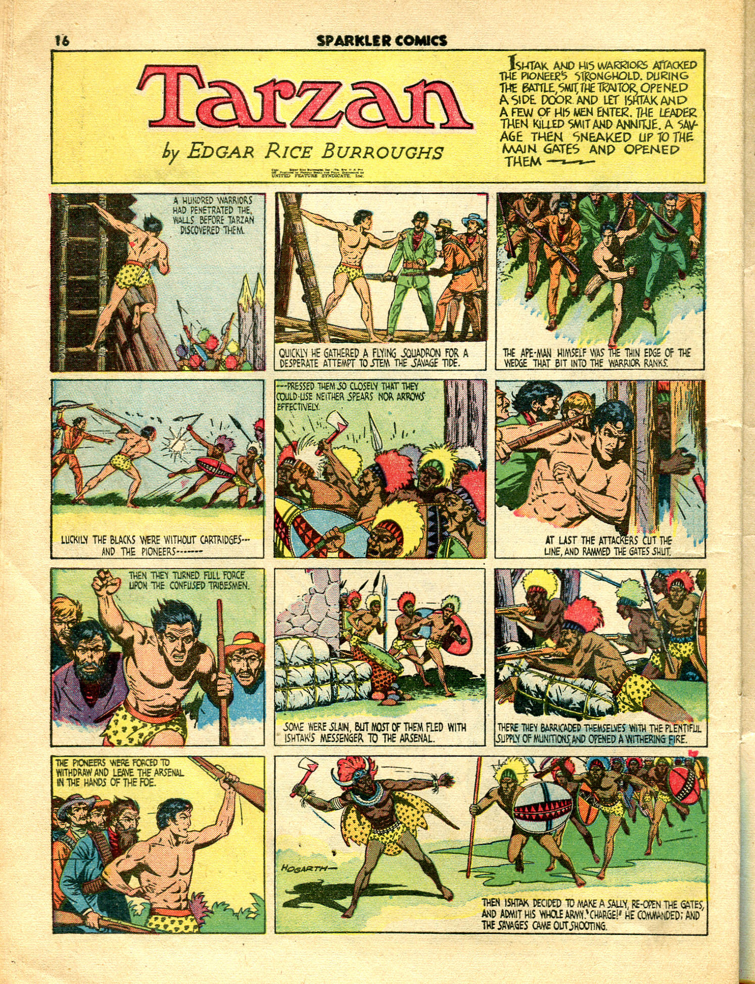 Read online Sparkler Comics comic -  Issue #7 - 18