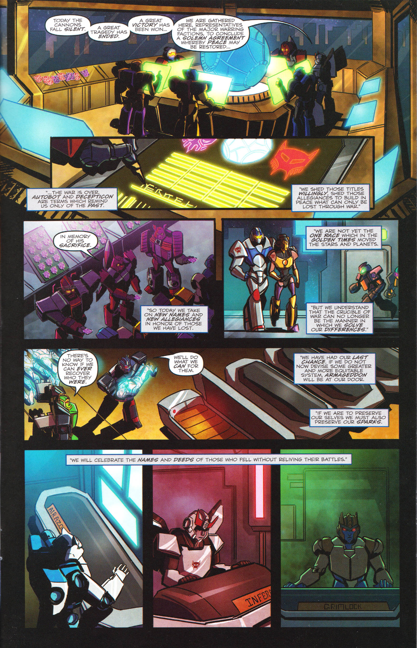 Read online Transformers: Dawn of the Predacus comic -  Issue # Full - 22