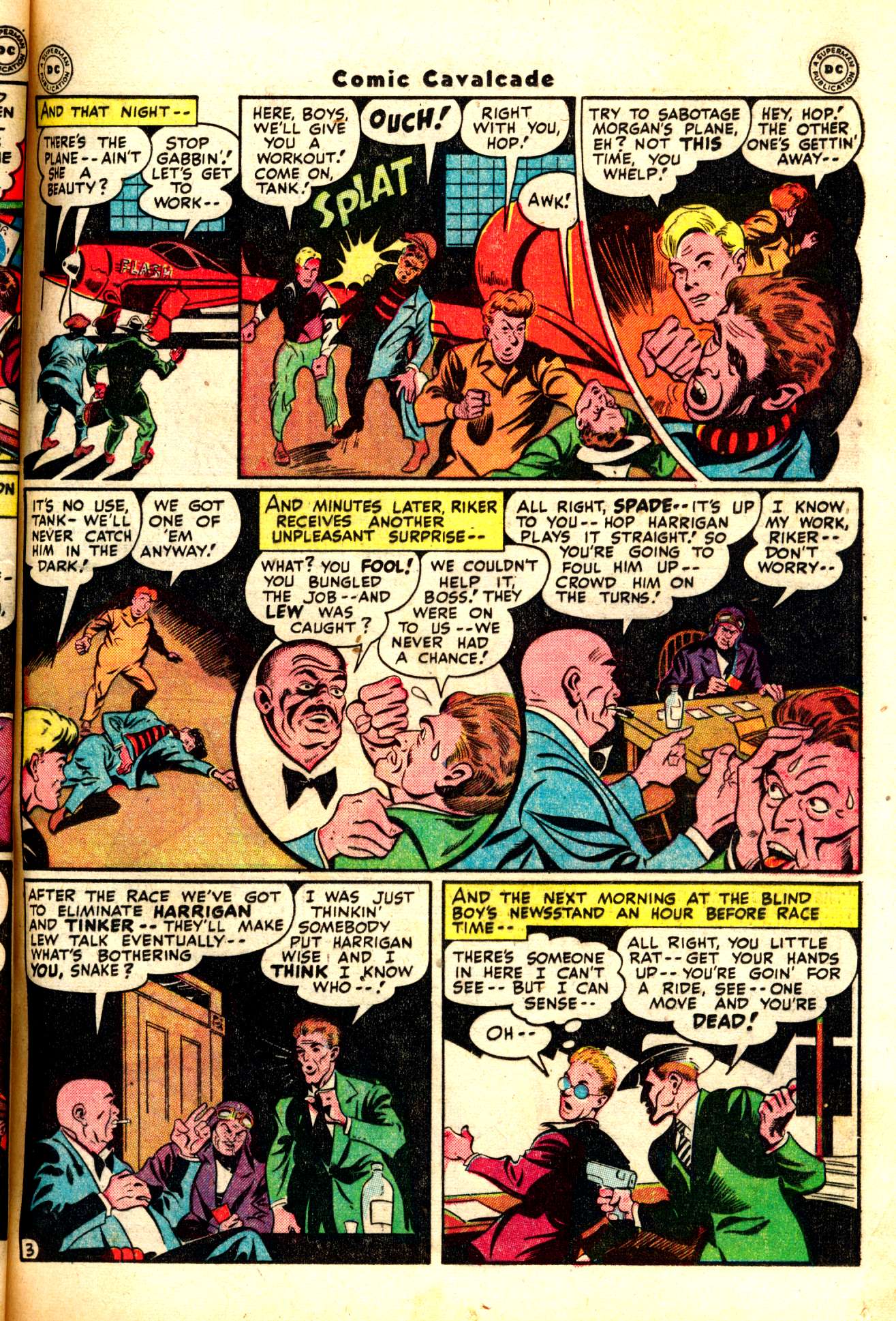 Read online Comic Cavalcade comic -  Issue #24 - 35