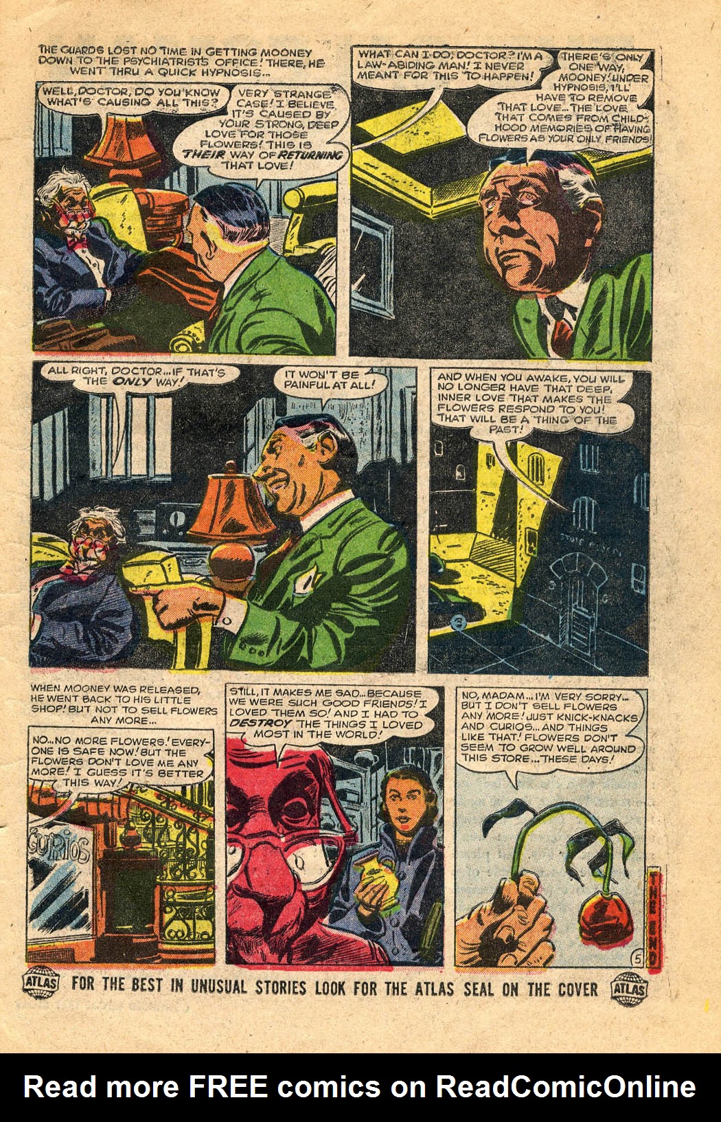 Read online Mystic (1951) comic -  Issue #37 - 7