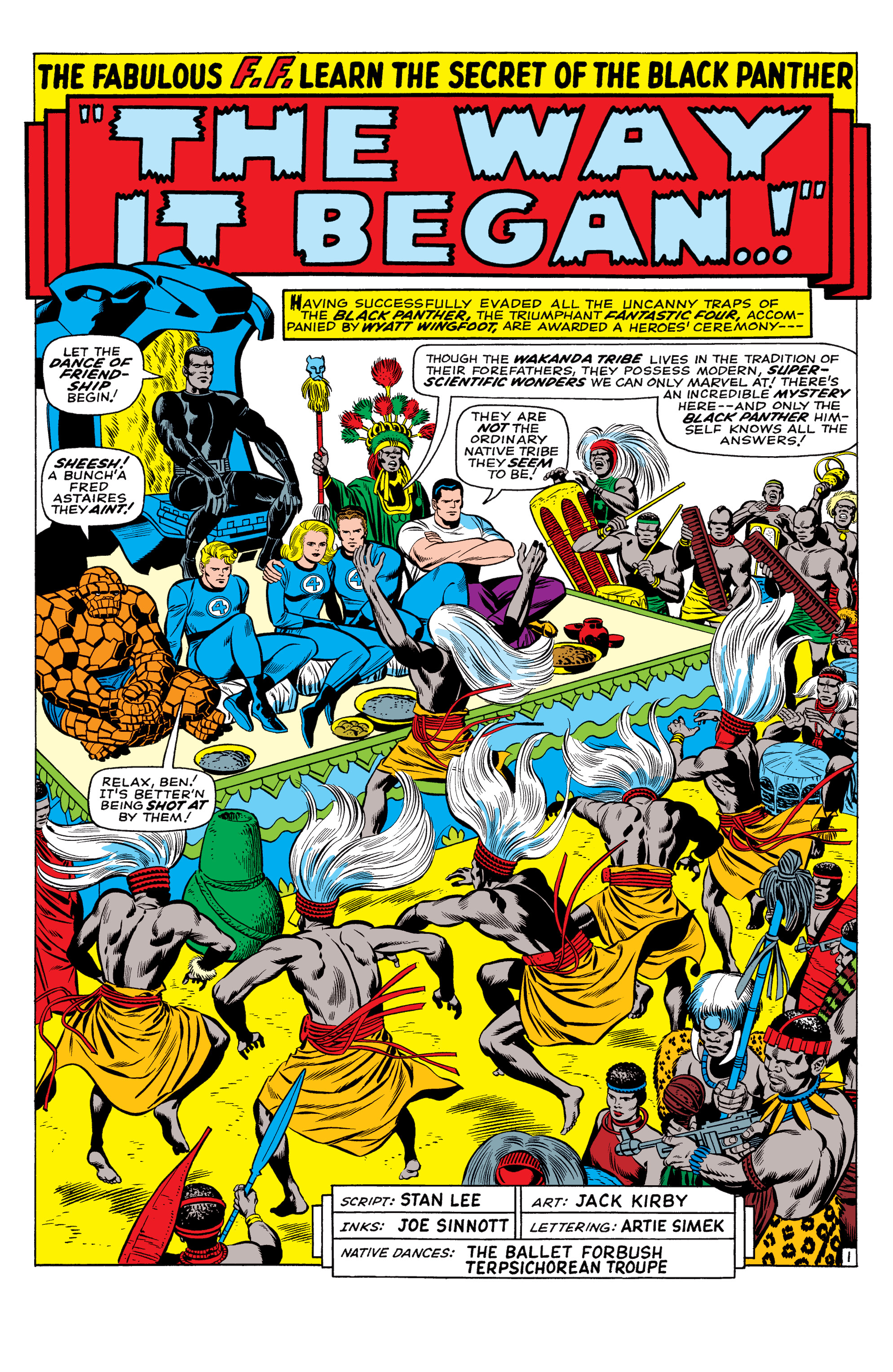 Read online Fantastic Four Epic Collection comic -  Issue # The Mystery of the Black Panther (Part 1) - 27