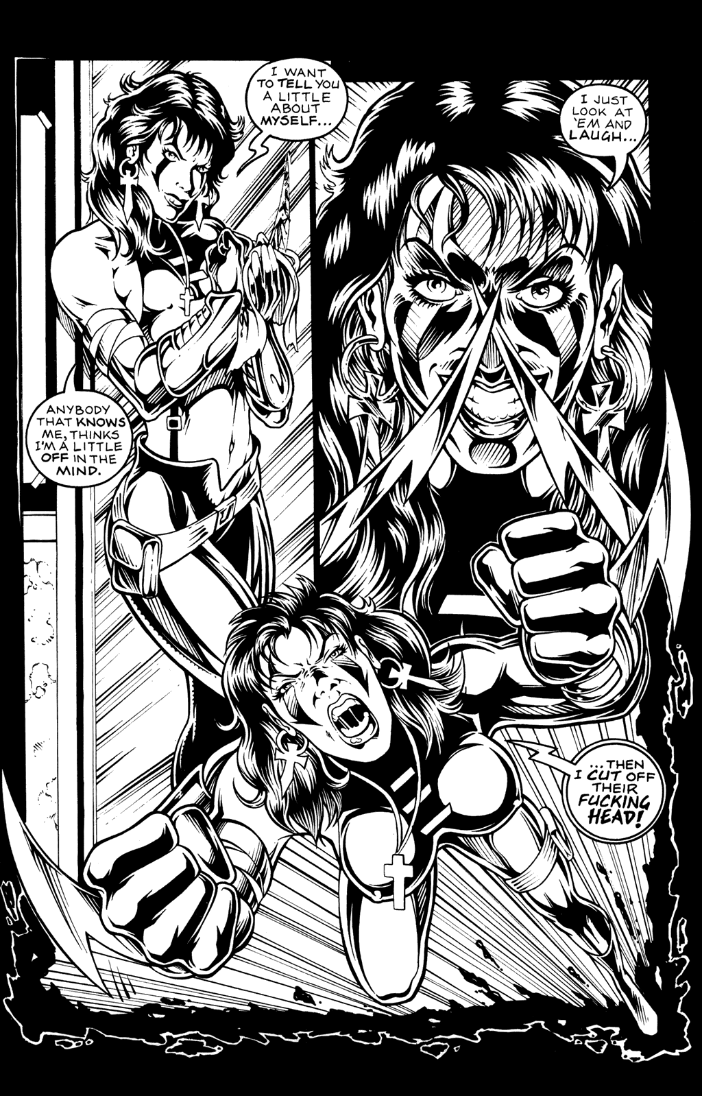 Read online Razor: Uncut comic -  Issue #13 - 19