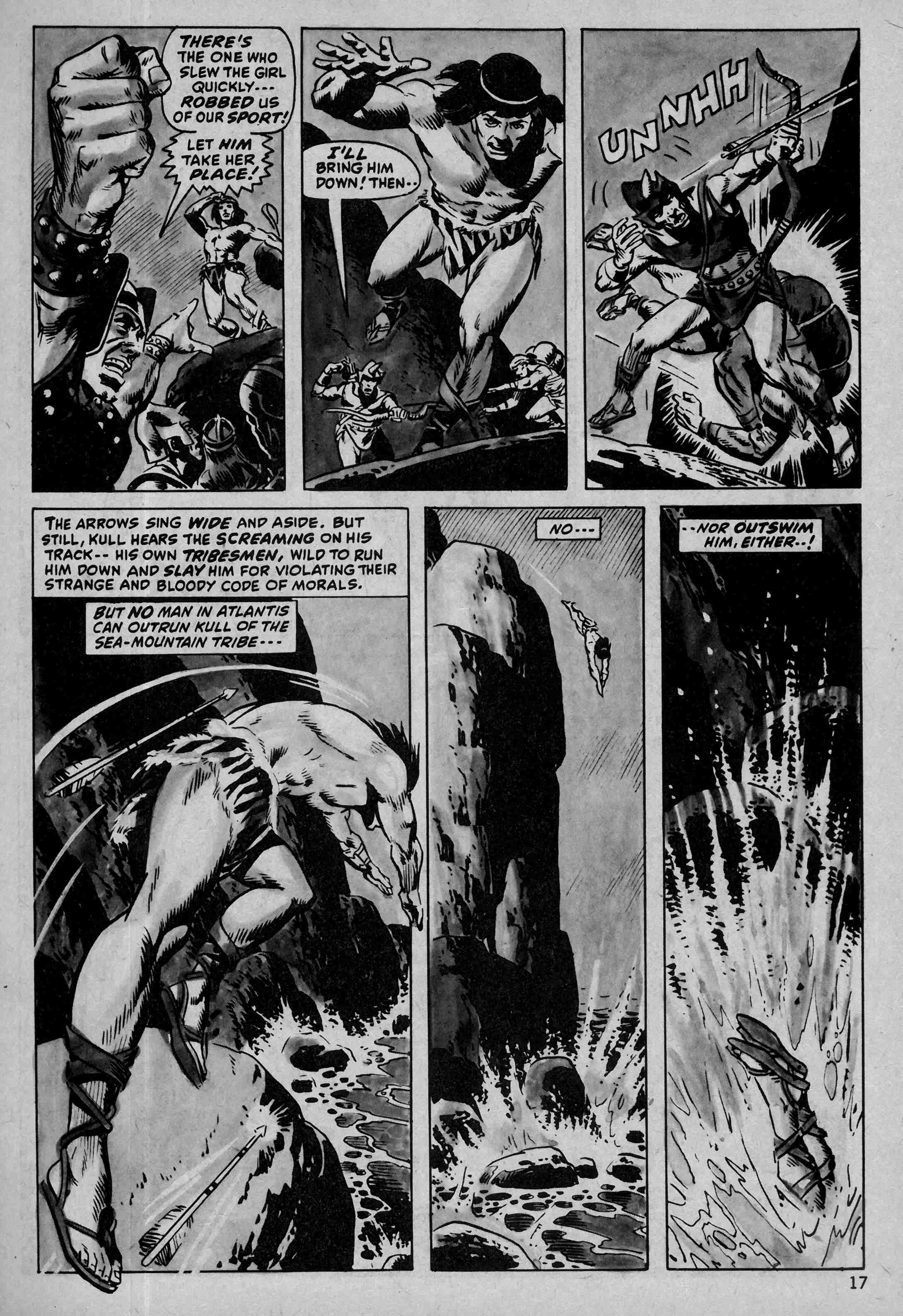 Read online Kull and the Barbarians comic -  Issue #1 - 17