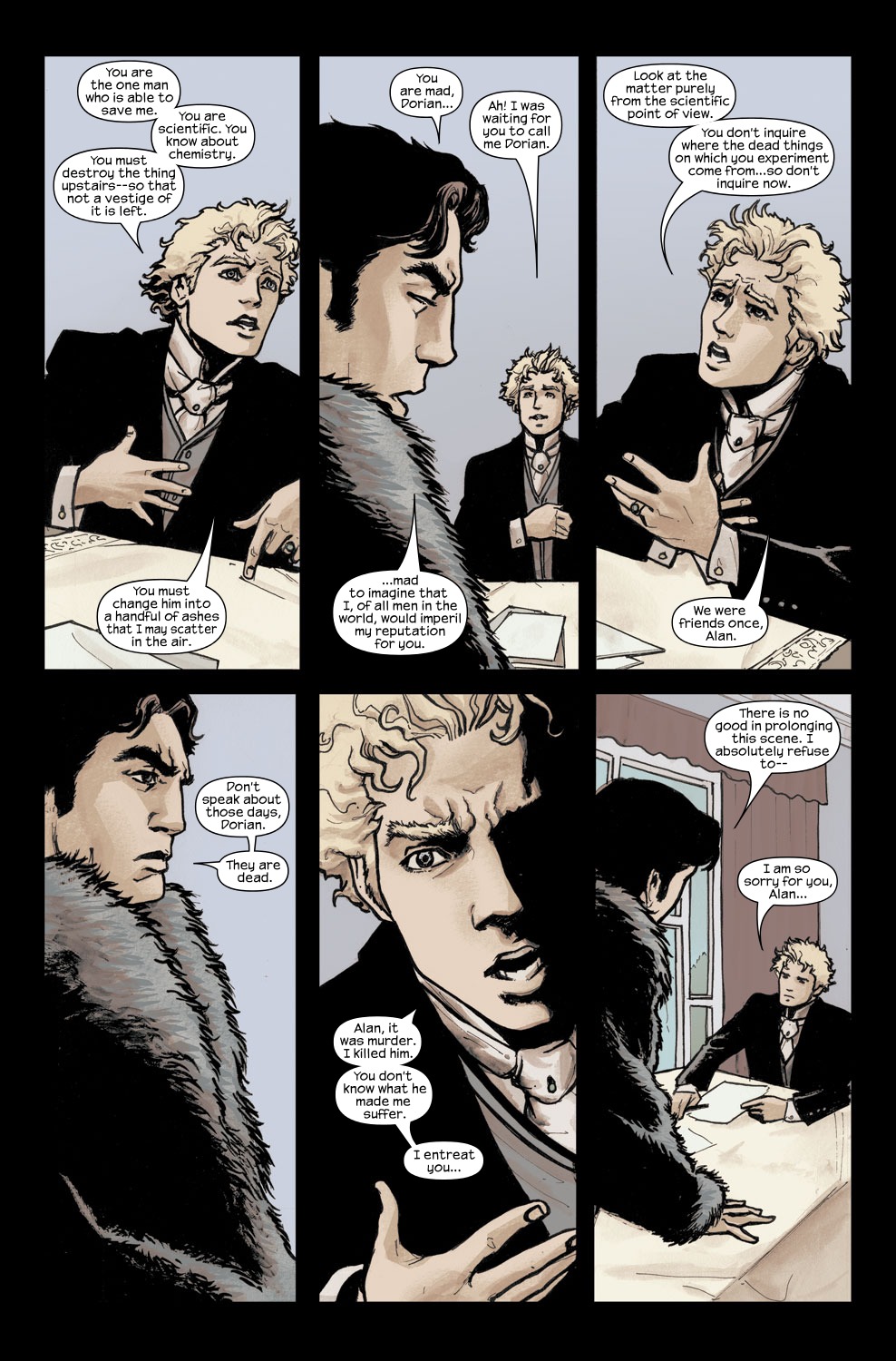 Read online Marvel Illustrated: The Picture of Dorian Gray comic -  Issue #4 - 19