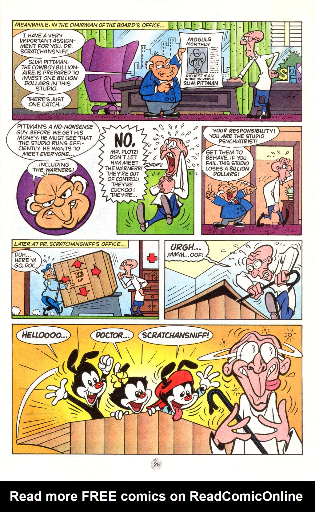 Read online Animaniacs:  A Christmas Special comic -  Issue # Full - 20