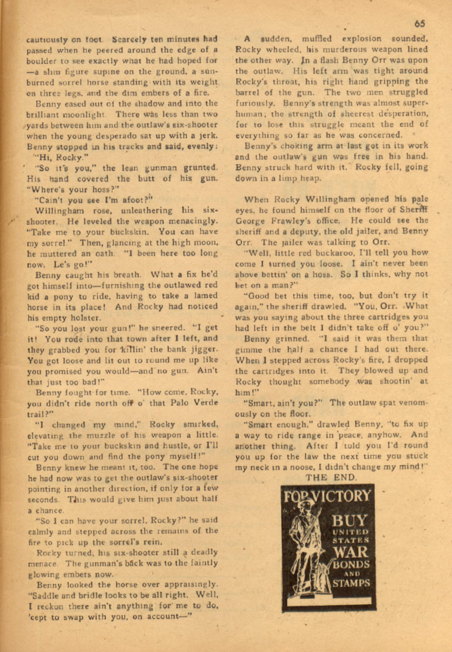 Read online Shadow Comics comic -  Issue #31 - 65