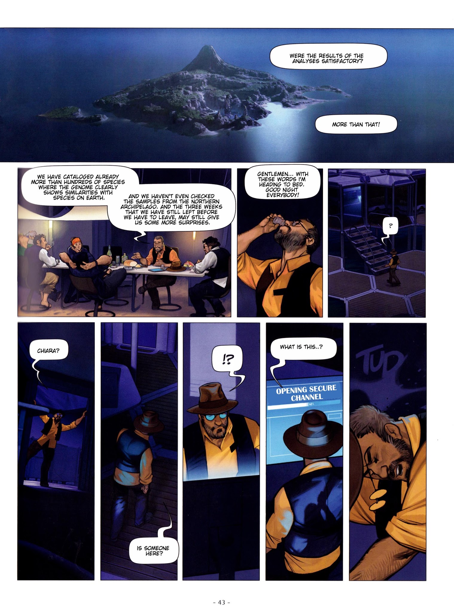 Read online Aquablue comic -  Issue #12 - 43