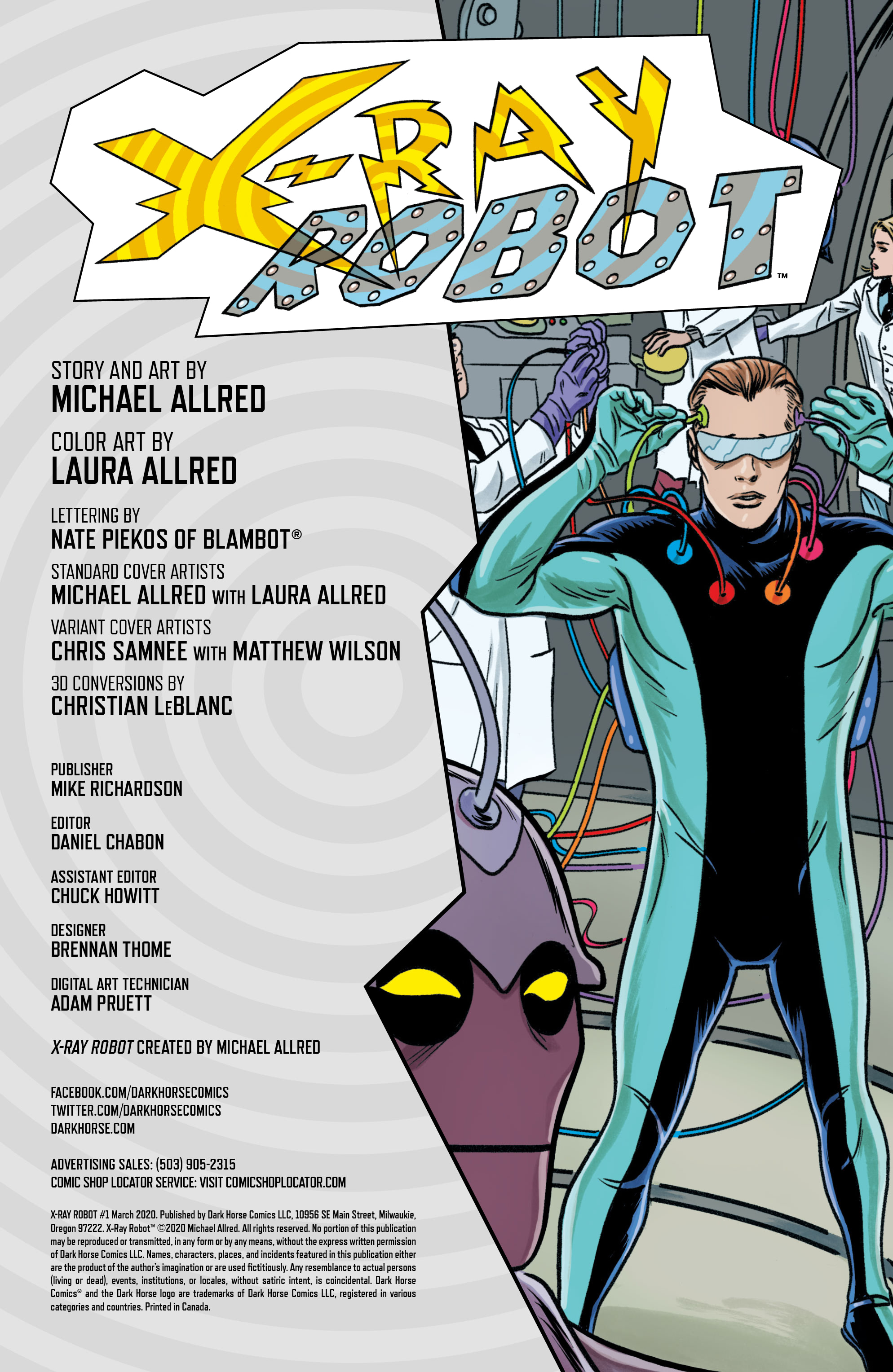 Read online X-RAY ROBOT comic -  Issue #1 - 2