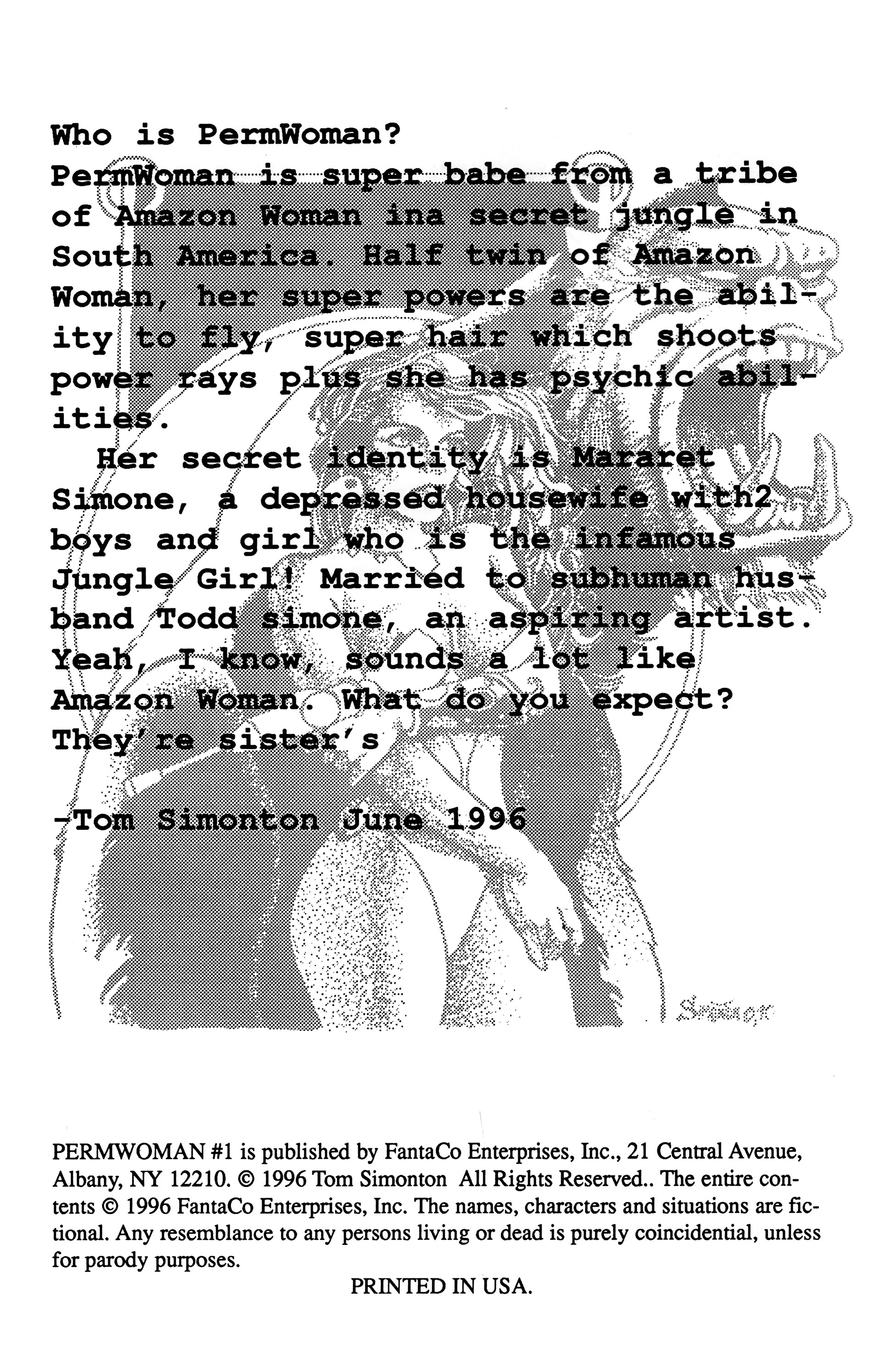 Read online PermWoman comic -  Issue #1 - 2