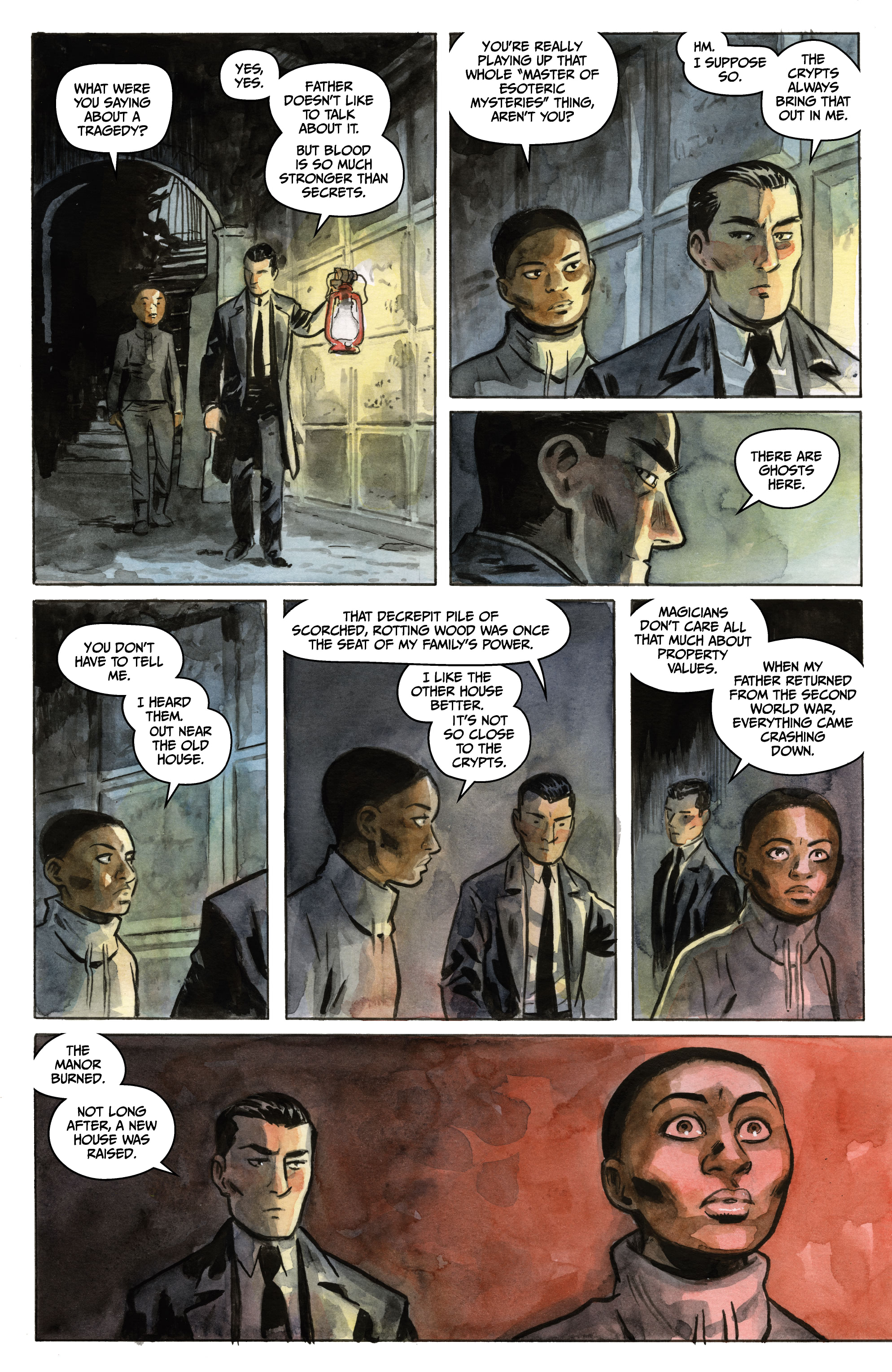 Read online Manor Black: Fire in the Blood comic -  Issue #3 - 7