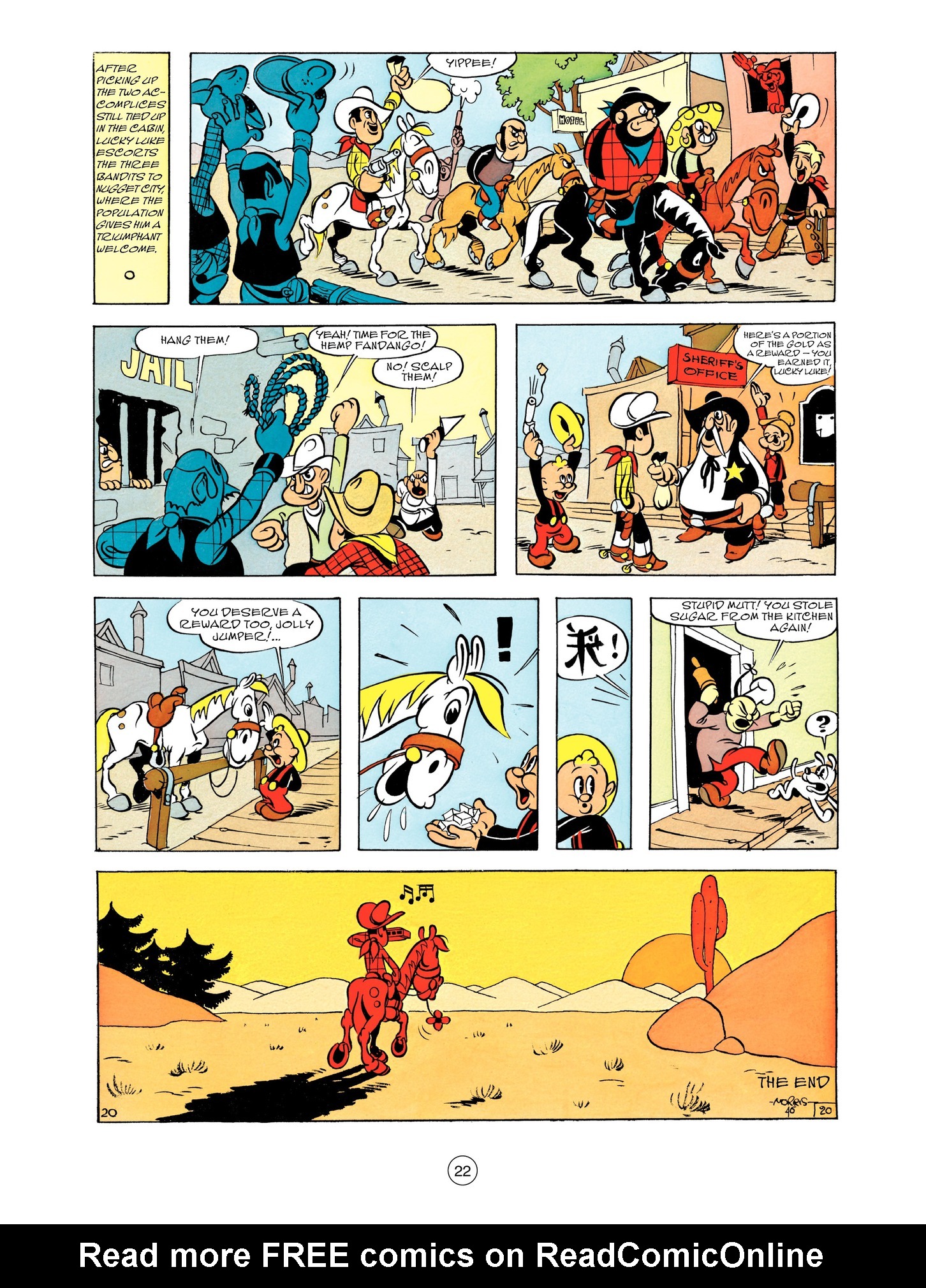 Read online A Lucky Luke Adventure comic -  Issue #55 - 22