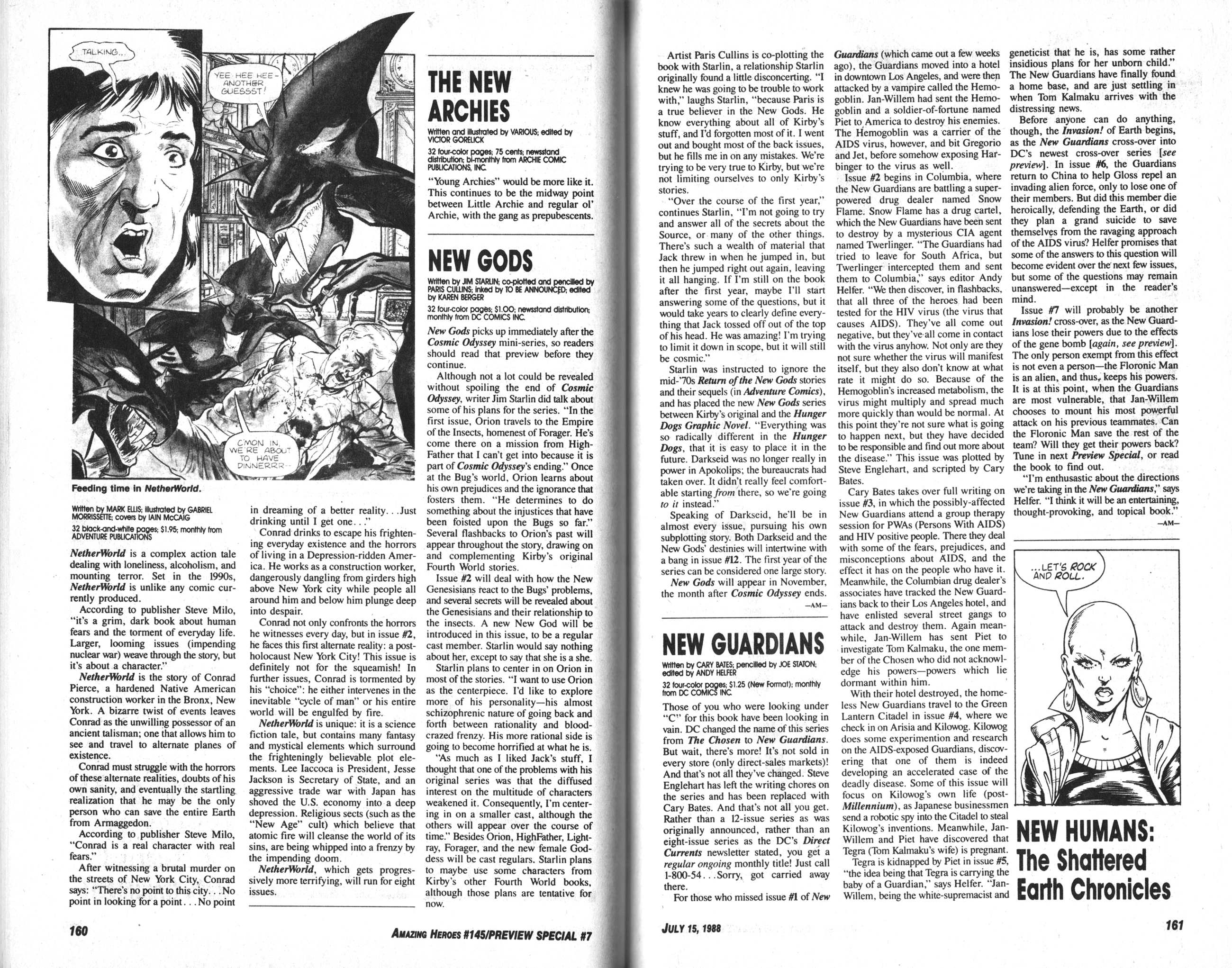 Read online Amazing Heroes comic -  Issue #145 - 82